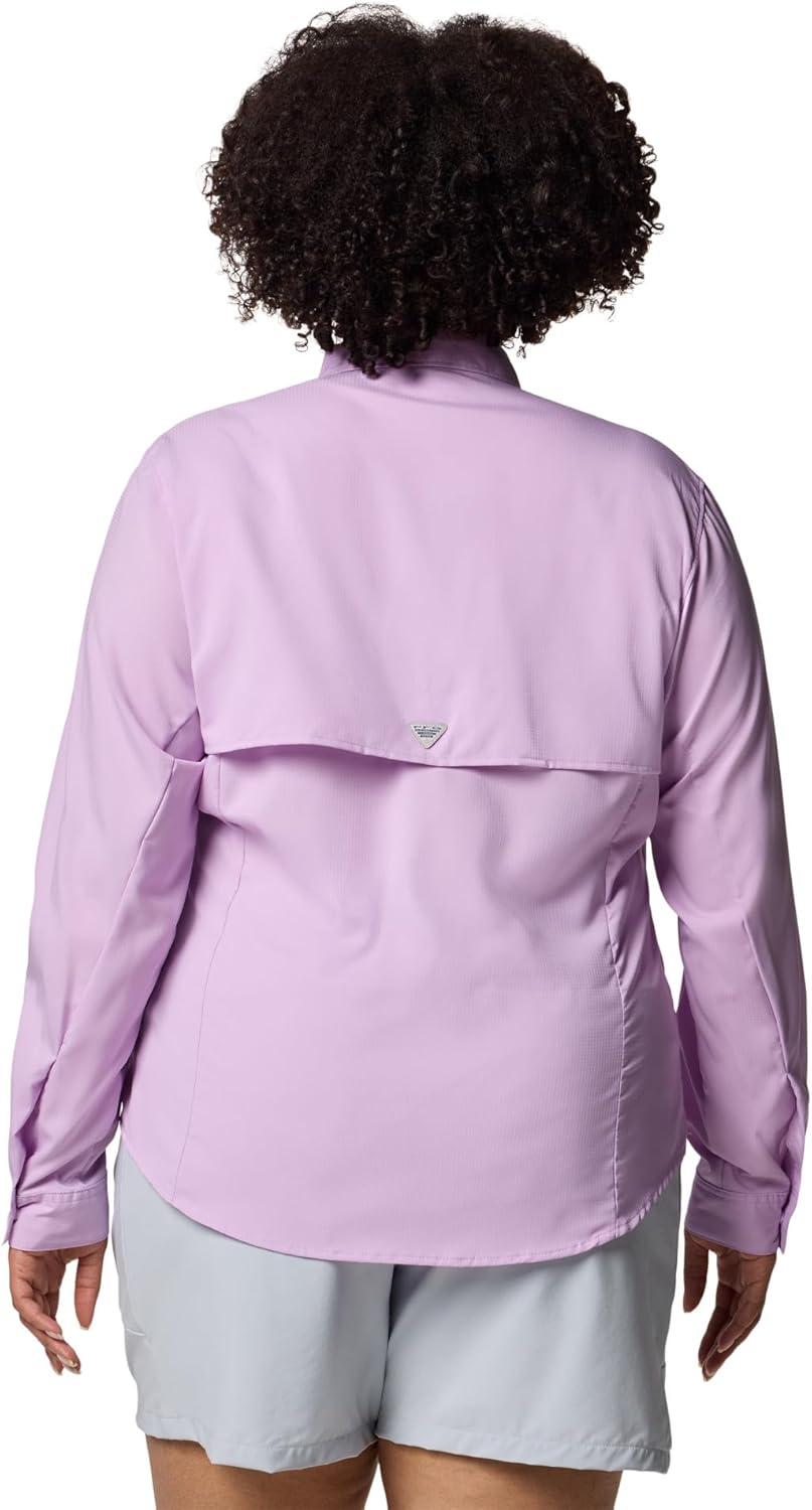 imageColumbia Womens PFG Tamiami II UPF 40 Long Sleeve Fishing ShirtHydrangea