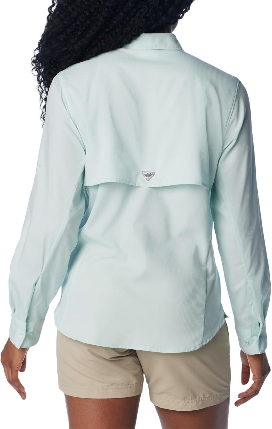 imageColumbia Womens PFG Tamiami II UPF 40 Long Sleeve Fishing ShirtIcy Morn