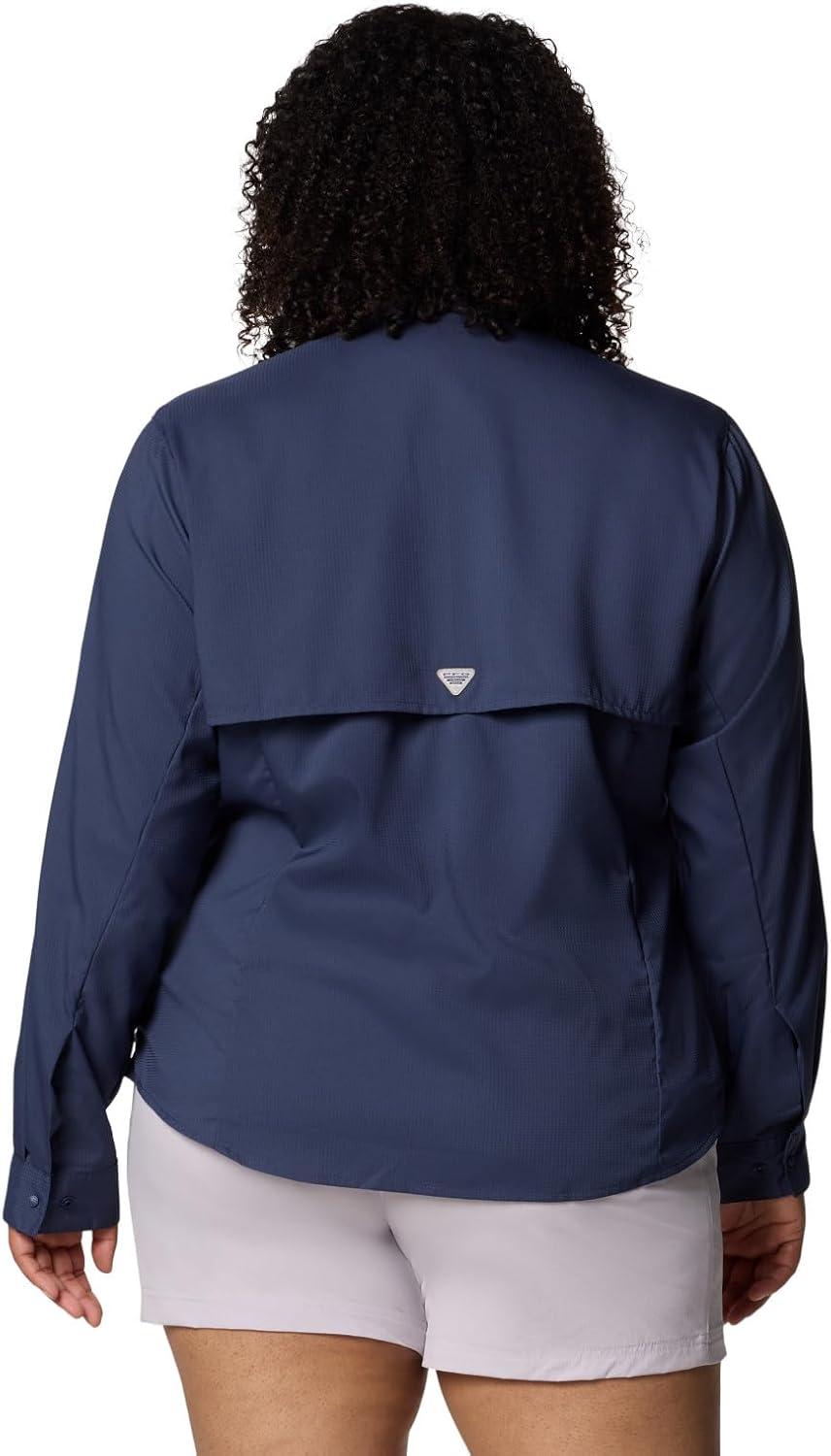 imageColumbia Womens PFG Tamiami II UPF 40 Long Sleeve Fishing ShirtNocturnal
