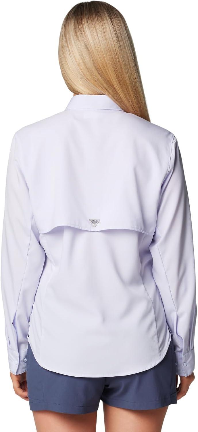 imageColumbia Womens PFG Tamiami II UPF 40 Long Sleeve Fishing ShirtSnowdrift