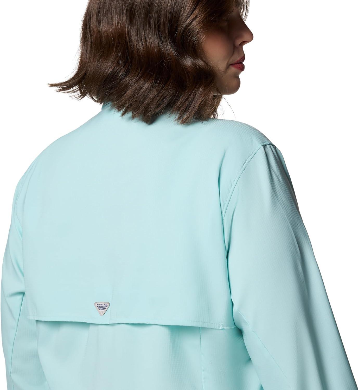 imageColumbia Womens PFG Tamiami II UPF 40 Long Sleeve Fishing ShirtSpray