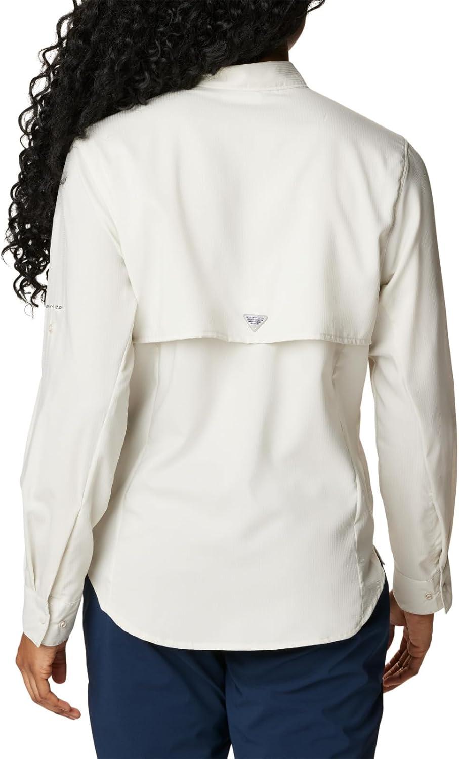 imageColumbia Womens PFG Tamiami II UPF 40 Long Sleeve Fishing ShirtStone