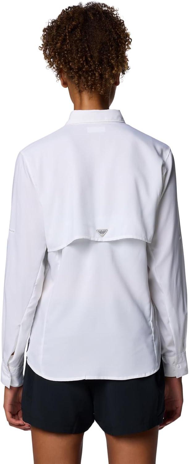 imageColumbia Womens PFG Tamiami II UPF 40 Long Sleeve Fishing ShirtWhite