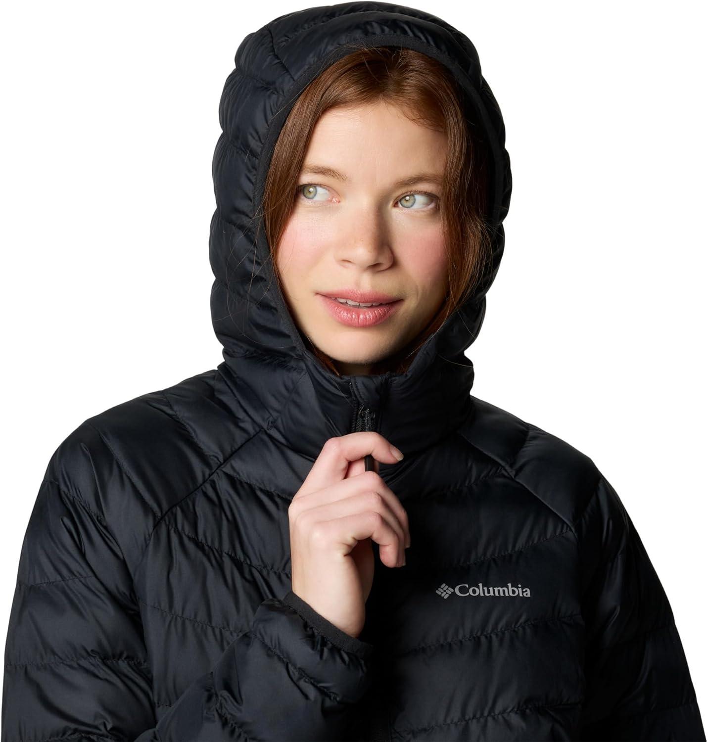 imageColumbia Womens Powder Lite II Hooded JacketBlack