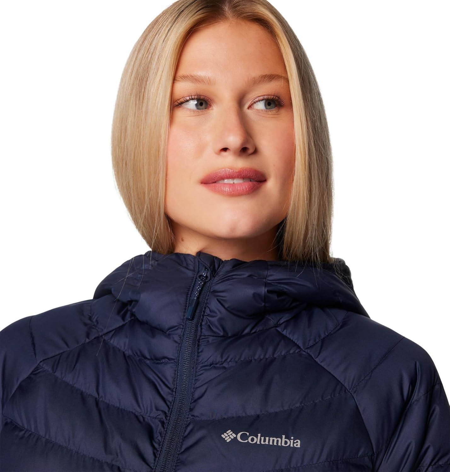imageColumbia Womens Powder Lite II Hooded JacketCollegiate Navy