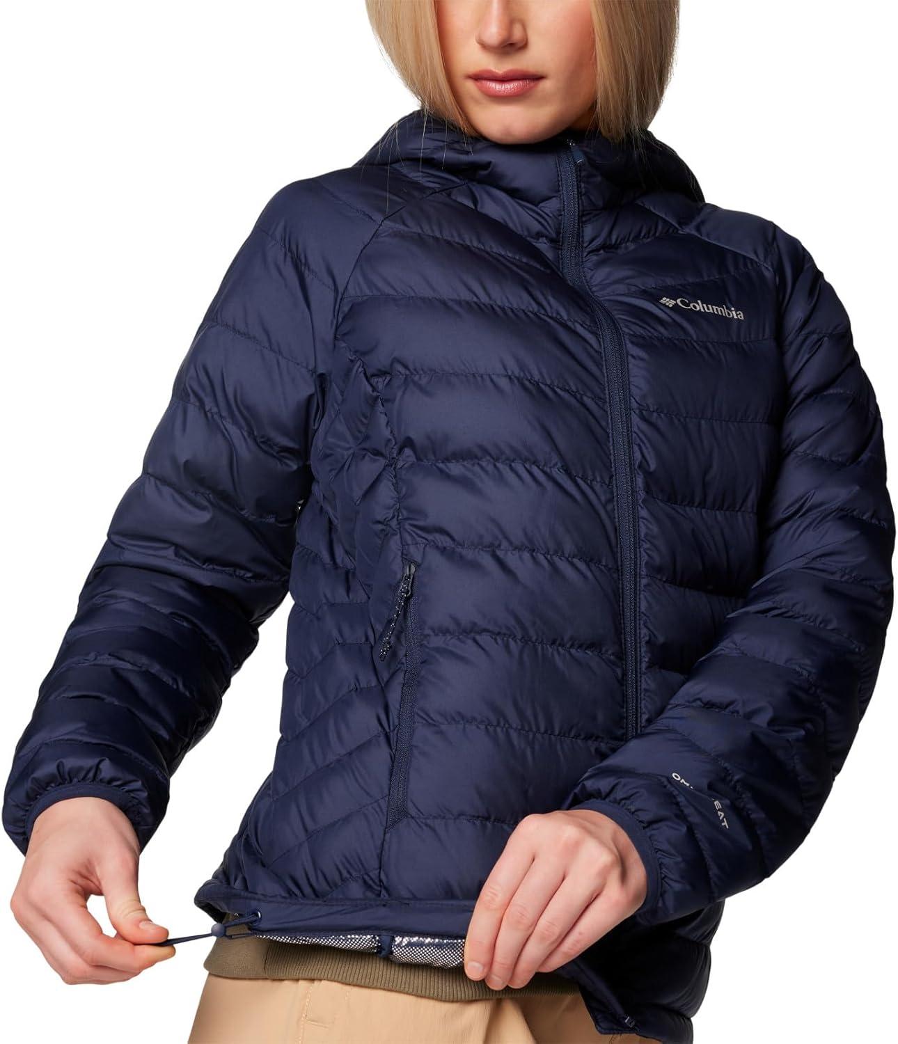 imageColumbia Womens Powder Lite II Hooded JacketCollegiate Navy