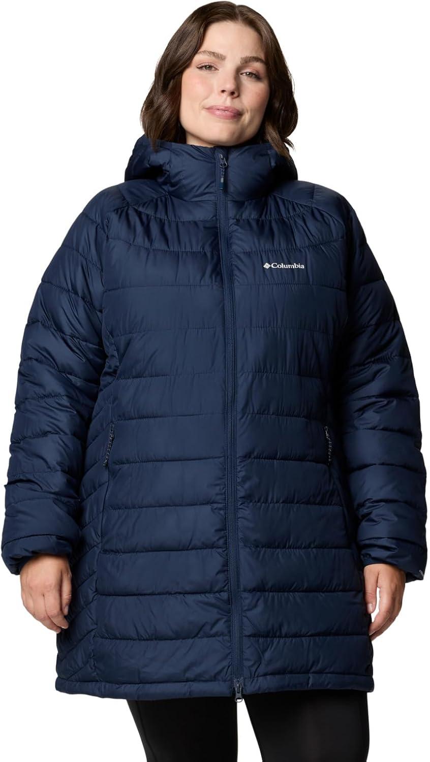 imageColumbia Womens Powder Lite II Mid JacketCollegiate Navy