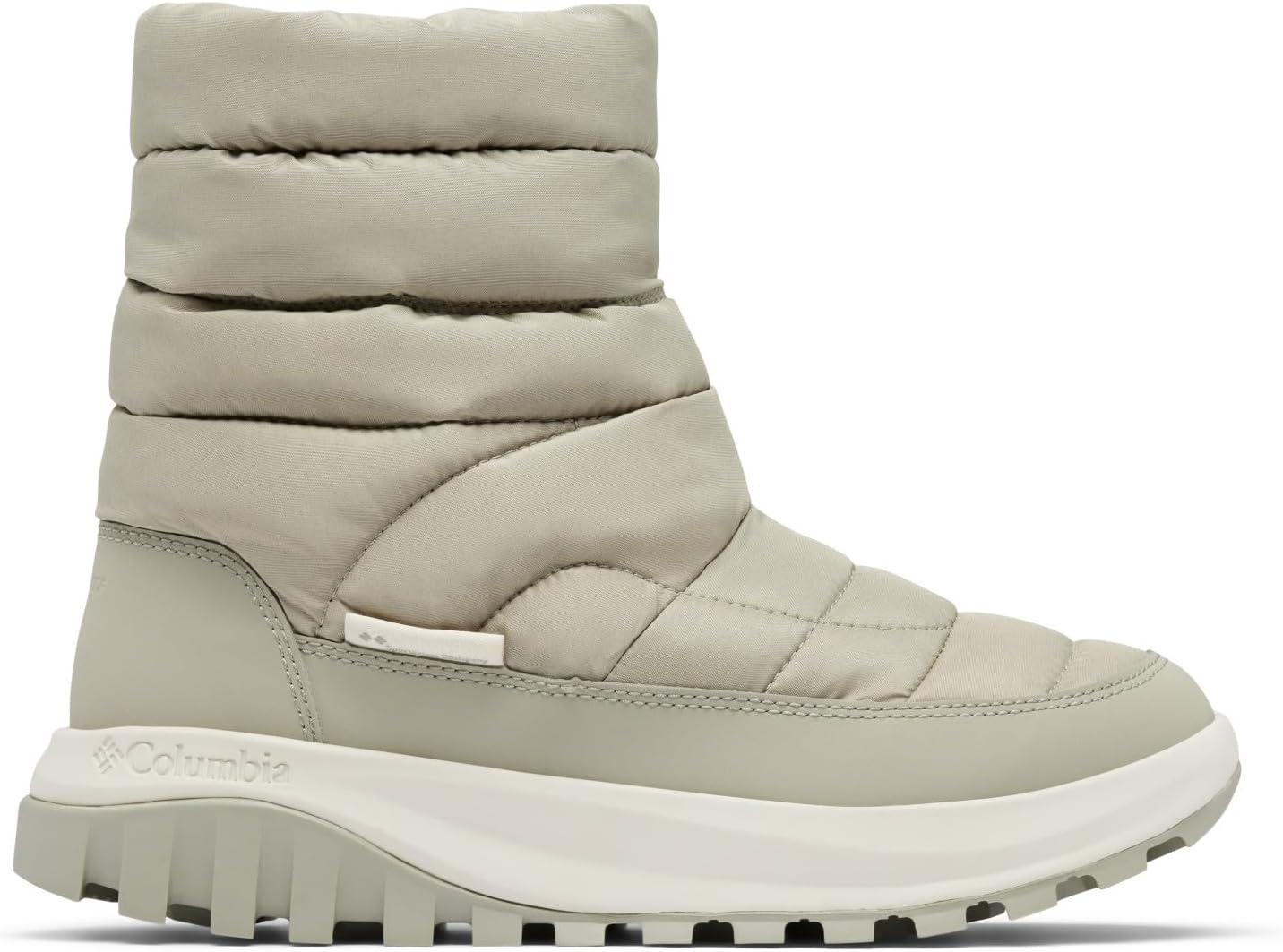 imageColumbia Womens Snowtrot Mid Snow BootsGrey GreenDark Stone
