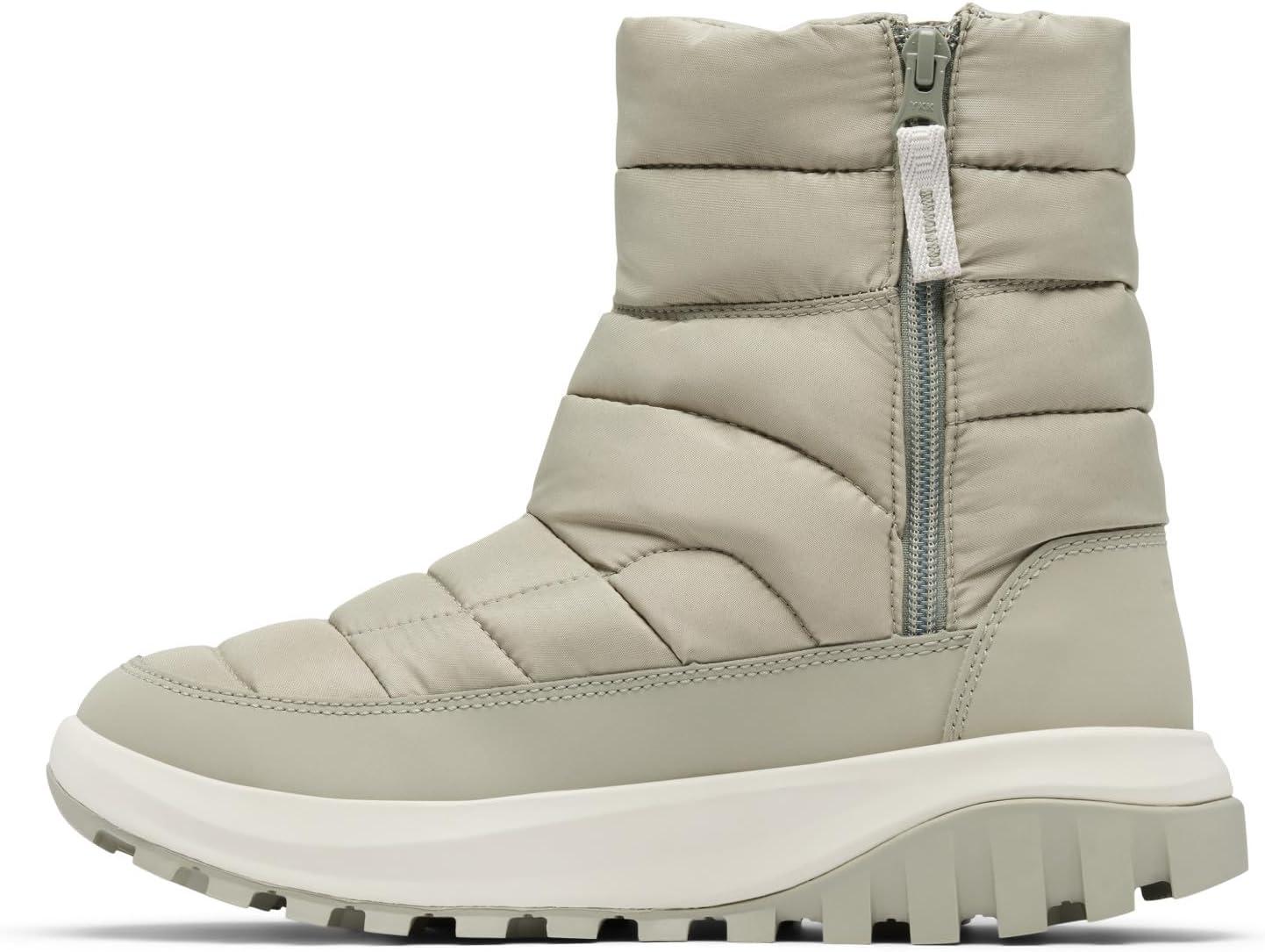 imageColumbia Womens Snowtrot Mid Snow BootsGrey GreenDark Stone