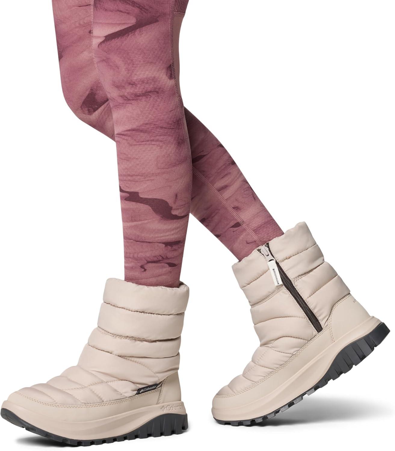 imageColumbia Womens Snowtrot Mid Snow BootsSoft TaupeShark