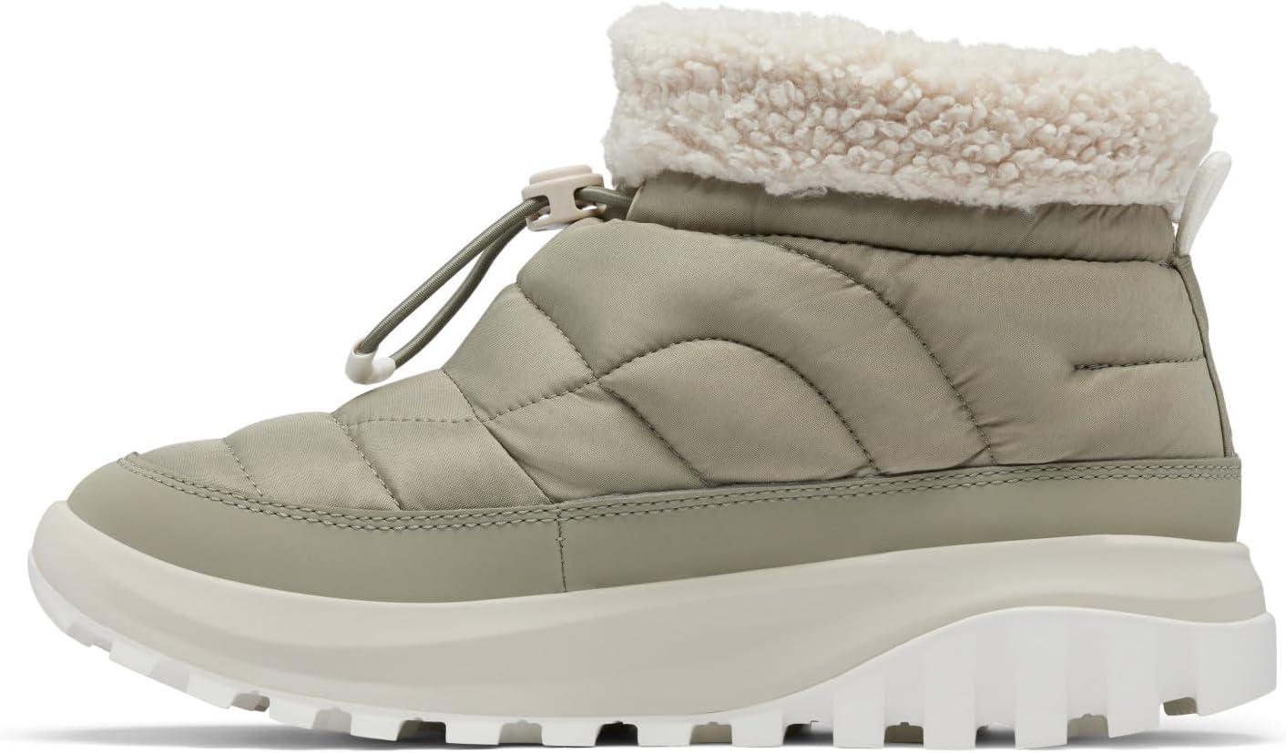 imageColumbia Womens Snowtrot Shorty Snow BootsGrey GreenDark Stone