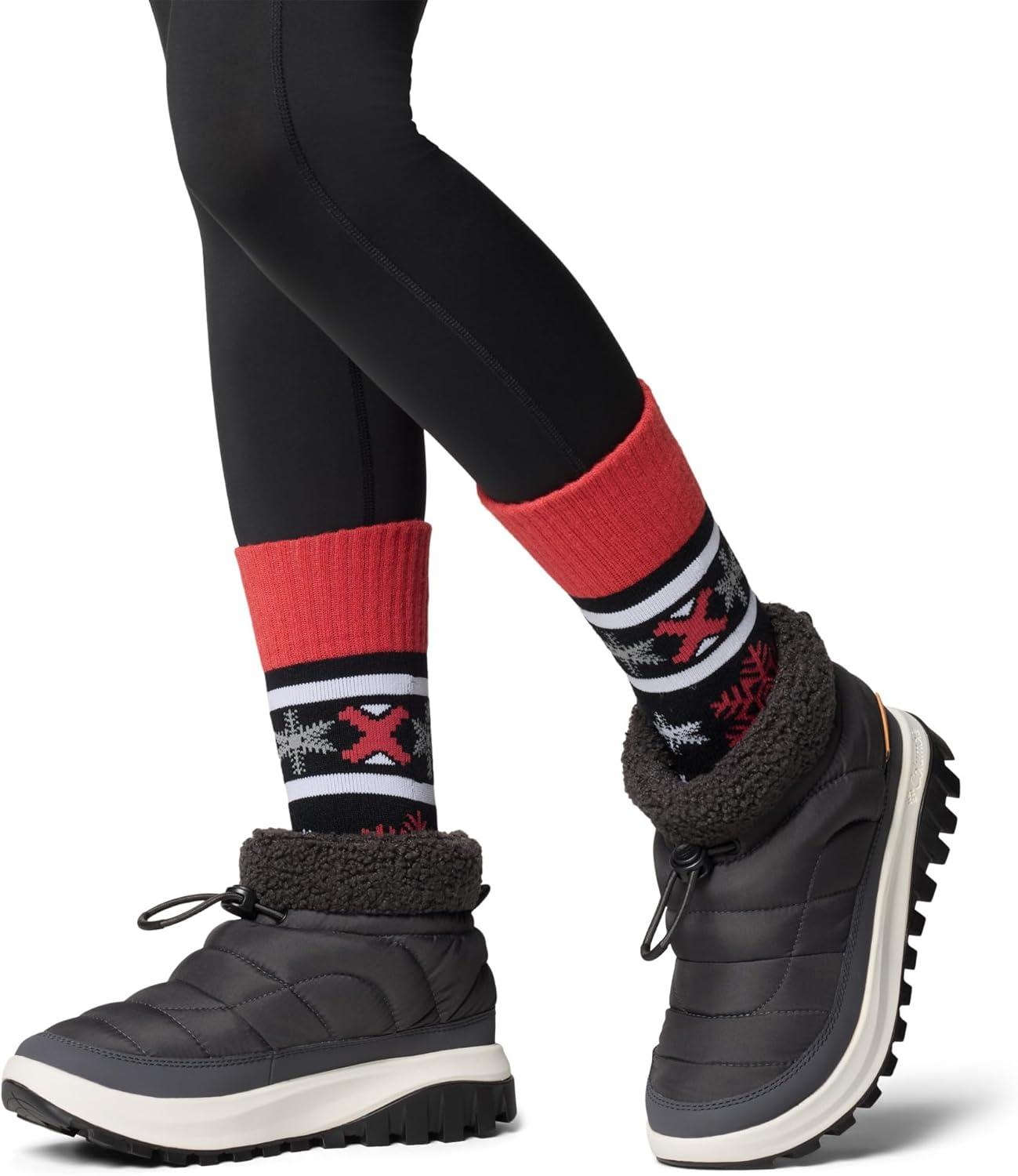 imageColumbia Womens Snowtrot Shorty Snow BootsSharkPeach