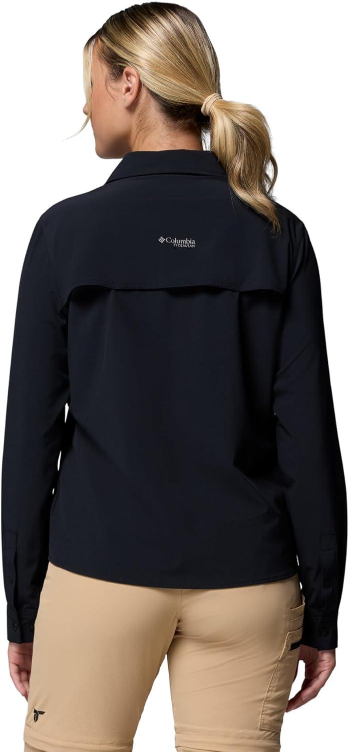 imageColumbia Womens Summit Valley Woven Long Sleeve ShirtBlack