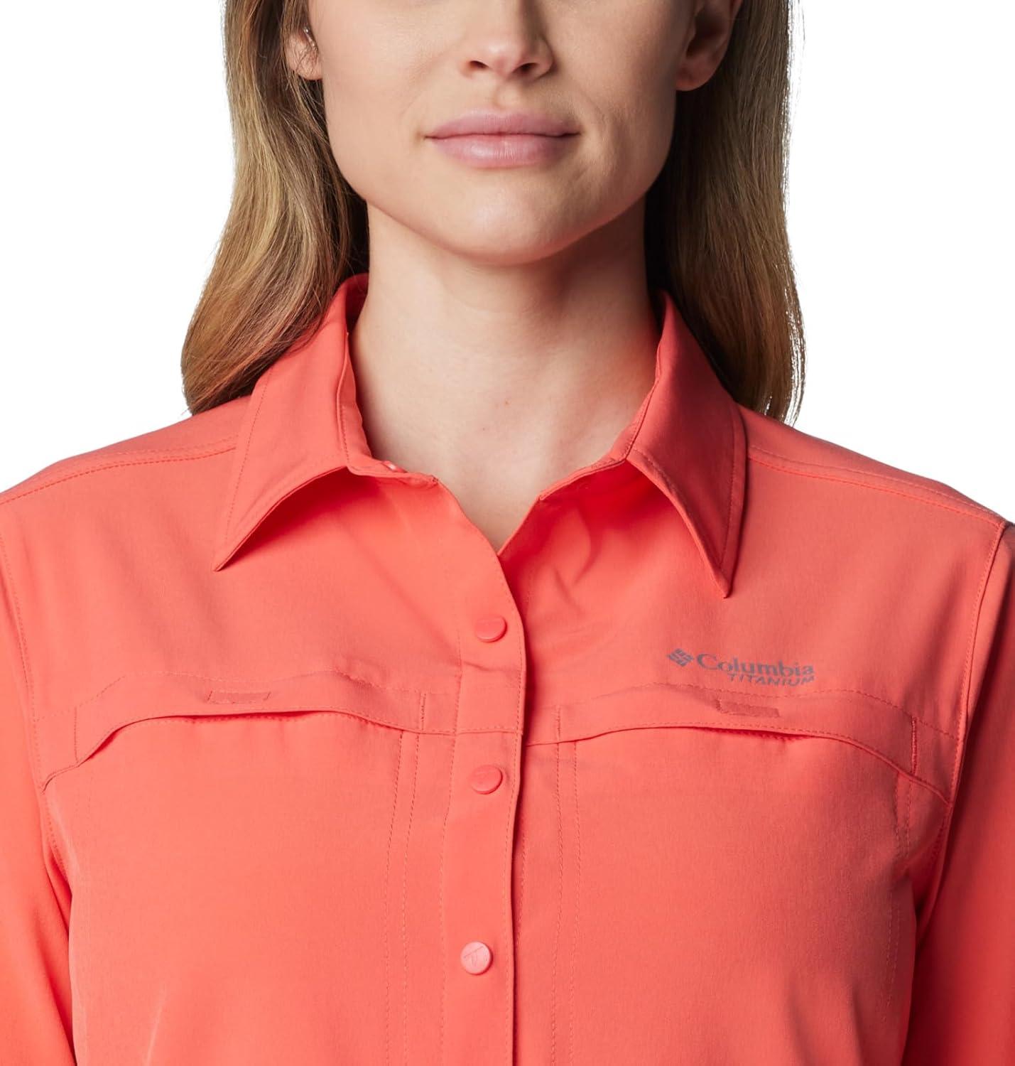 imageColumbia Womens Summit Valley Woven Long Sleeve ShirtJuicy
