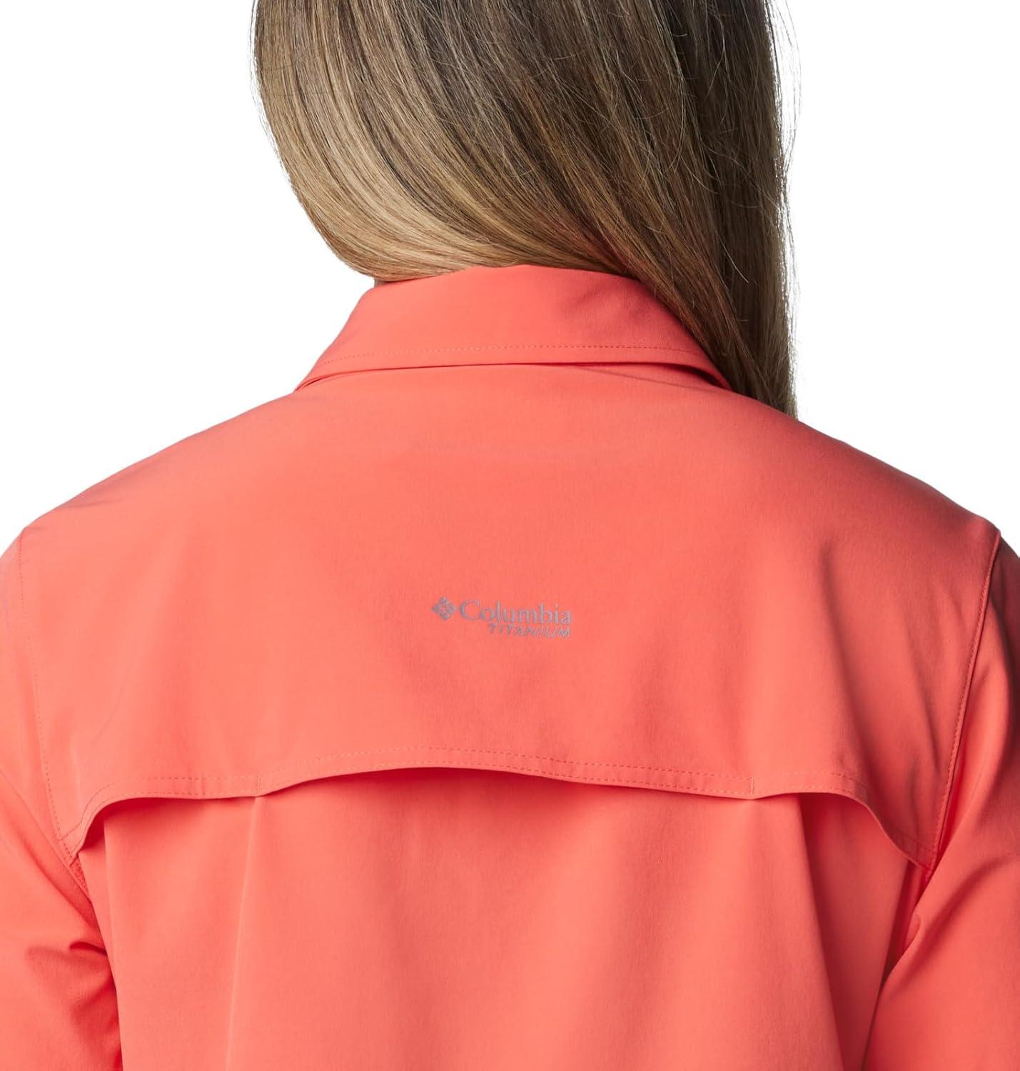 imageColumbia Womens Summit Valley Woven Long Sleeve ShirtJuicy