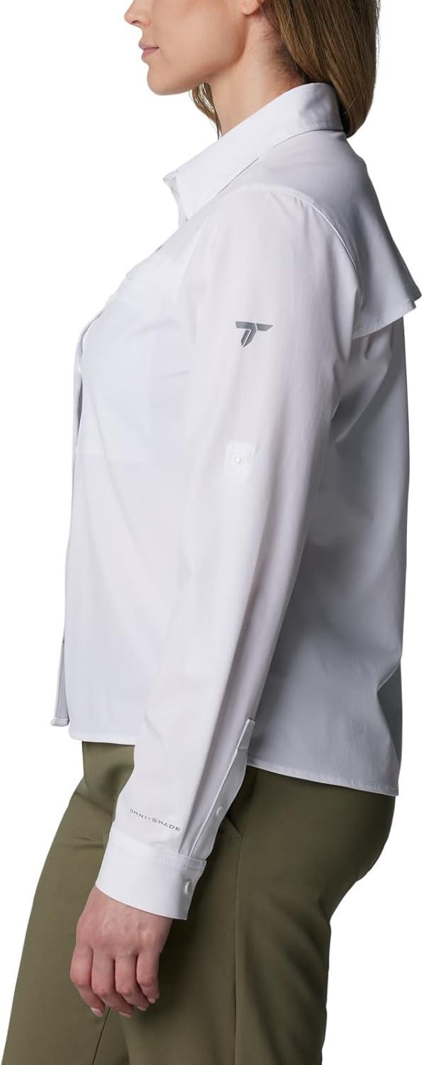 imageColumbia Womens Summit Valley Woven Long Sleeve ShirtWhite