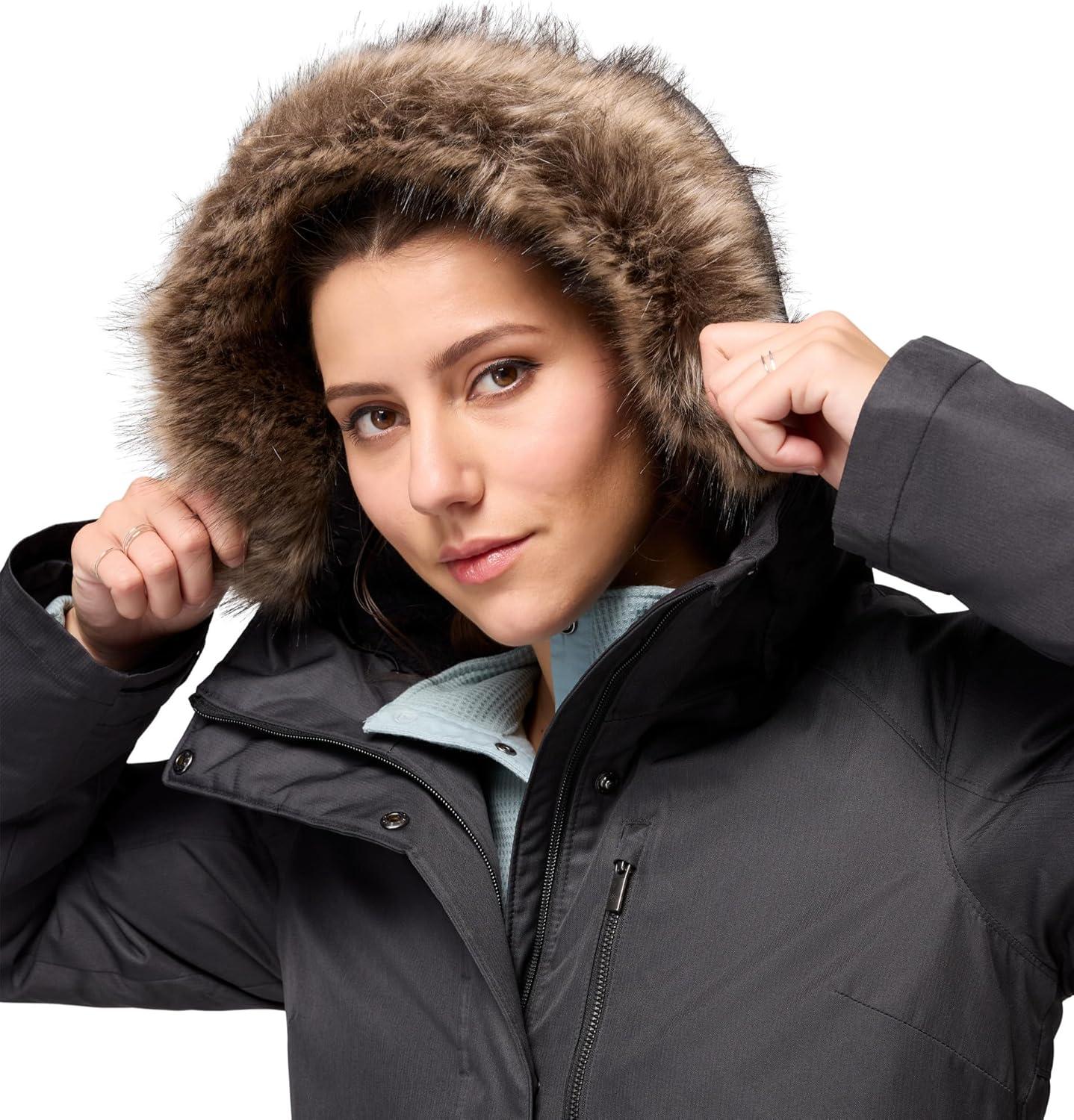 imageColumbia Womens Suttle Mountain Long Insulated JacketBlack