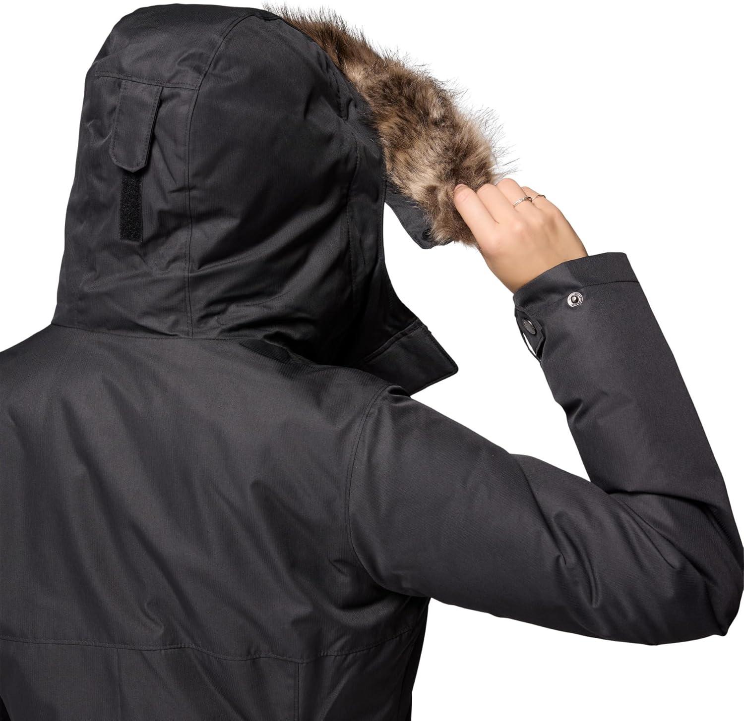 imageColumbia Womens Suttle Mountain Long Insulated JacketBlack