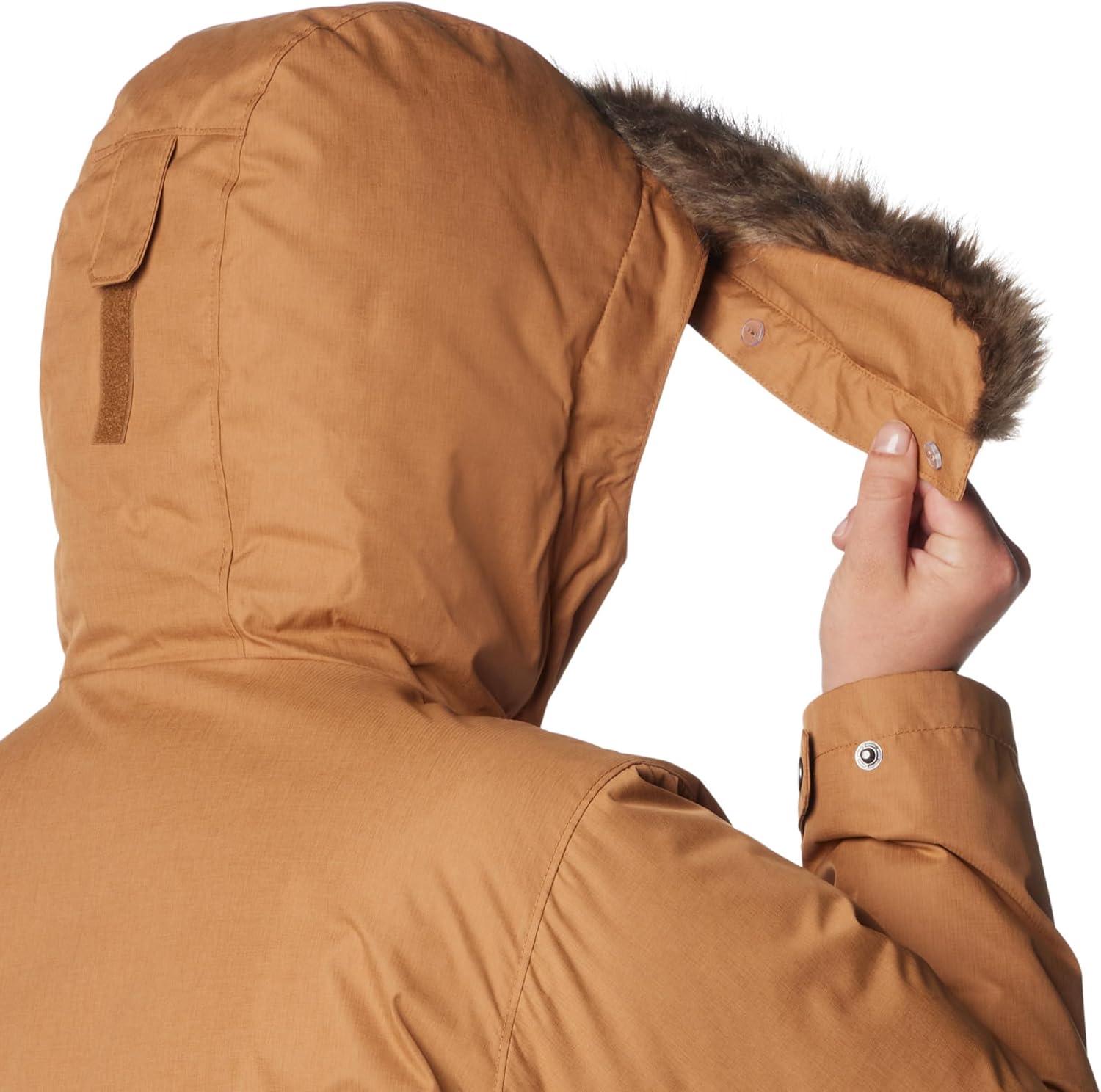 imageColumbia Womens Suttle Mountain Long Insulated JacketCamel Brown