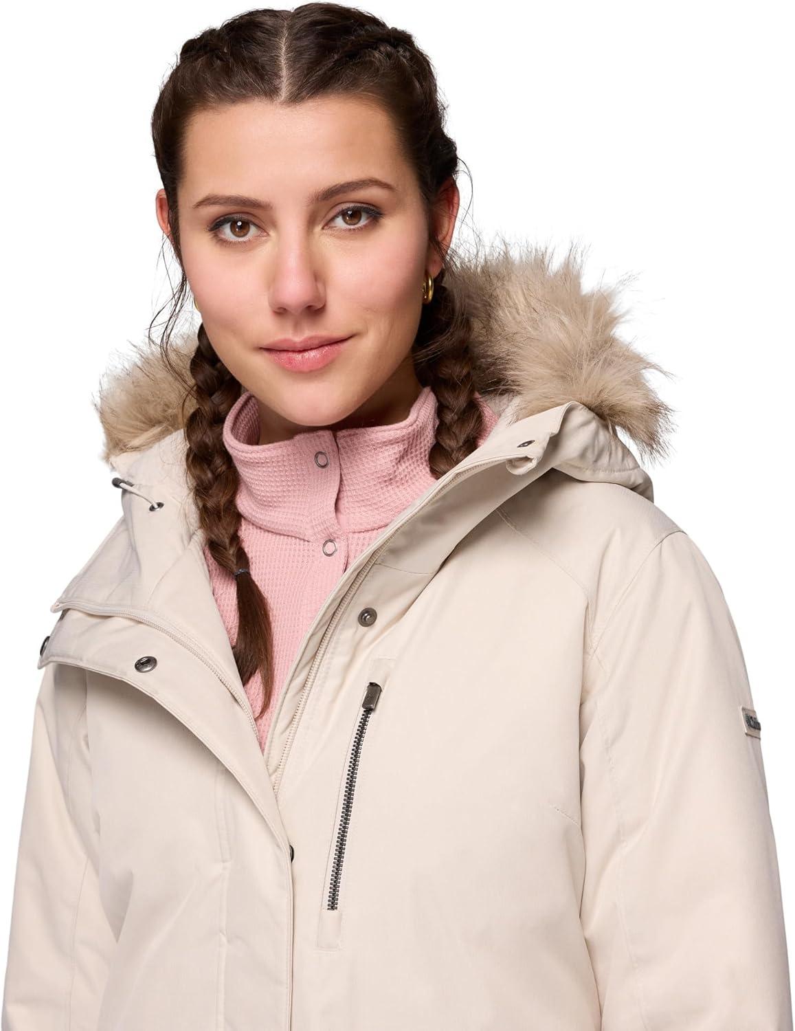 imageColumbia Womens Suttle Mountain Long Insulated JacketDark Stone