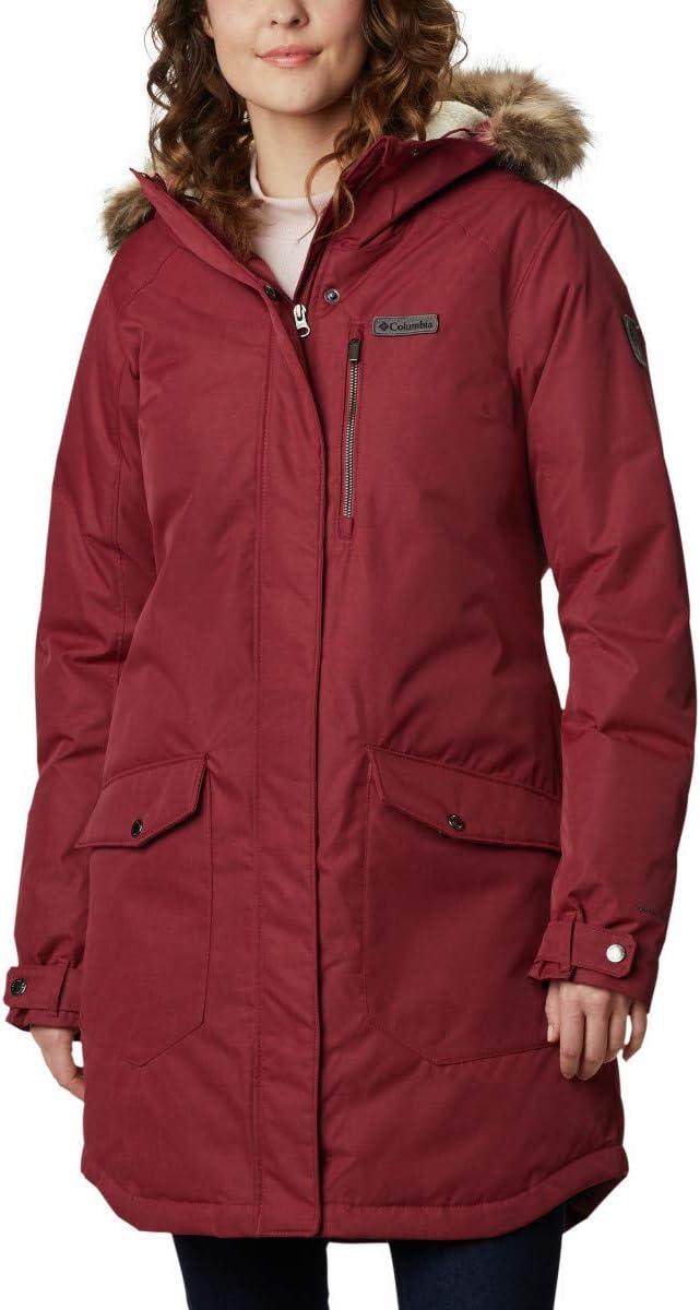 imageColumbia Womens Suttle Mountain Long Insulated JacketMarsala Red