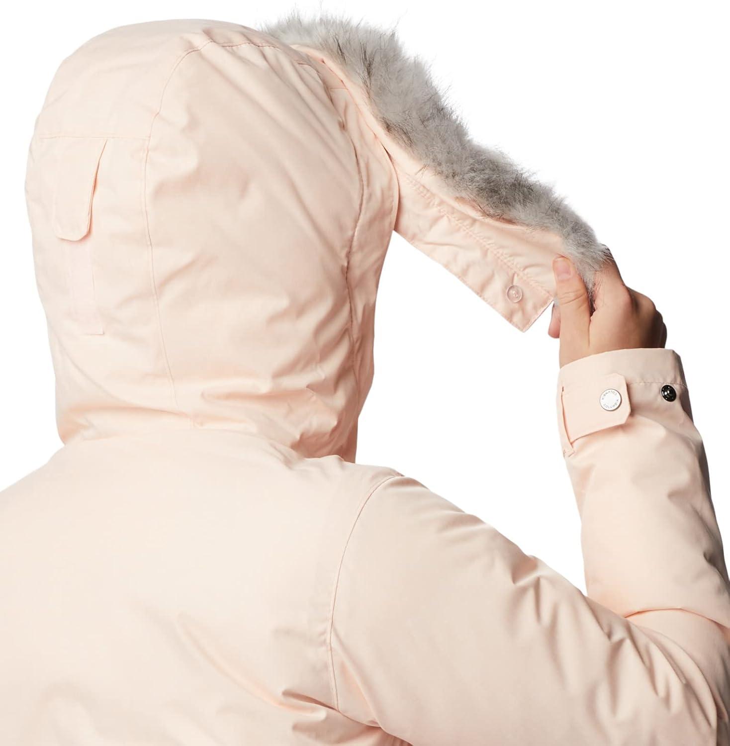 imageColumbia Womens Suttle Mountain Long Insulated JacketPeach Blossom