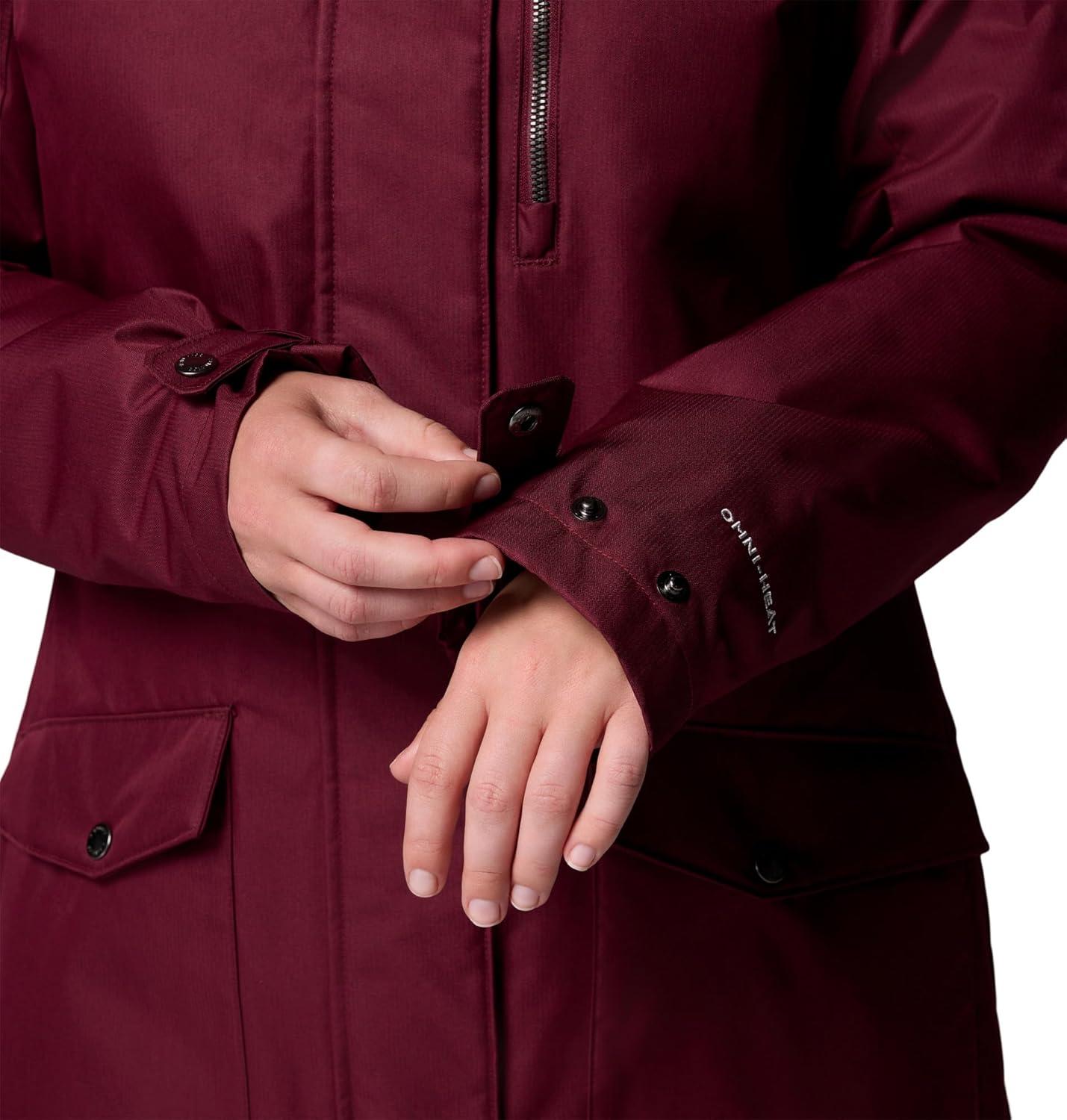 imageColumbia Womens Suttle Mountain Long Insulated JacketRich Wine