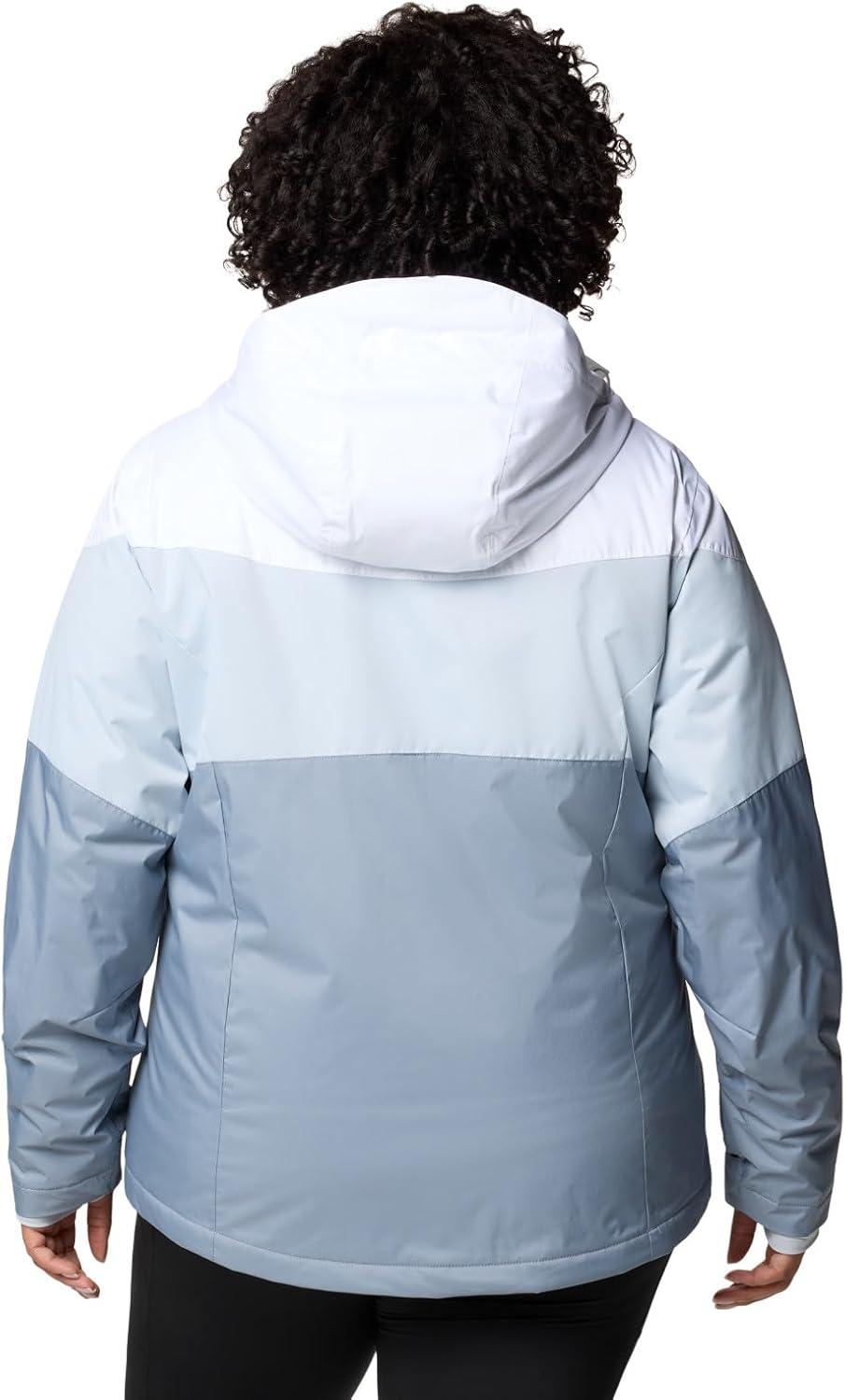 imageColumbia Womens Tipton Peak Iii Insulated JacketWhiteCirrus Grey DobbyTradewinds Gry