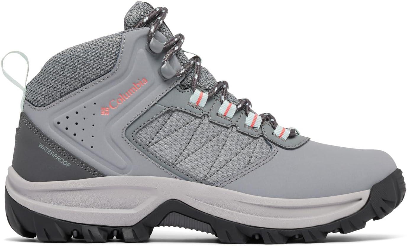 imageColumbia Womens Transverse Hike Waterproof Hiking BootsTi Grey SteelJuicy