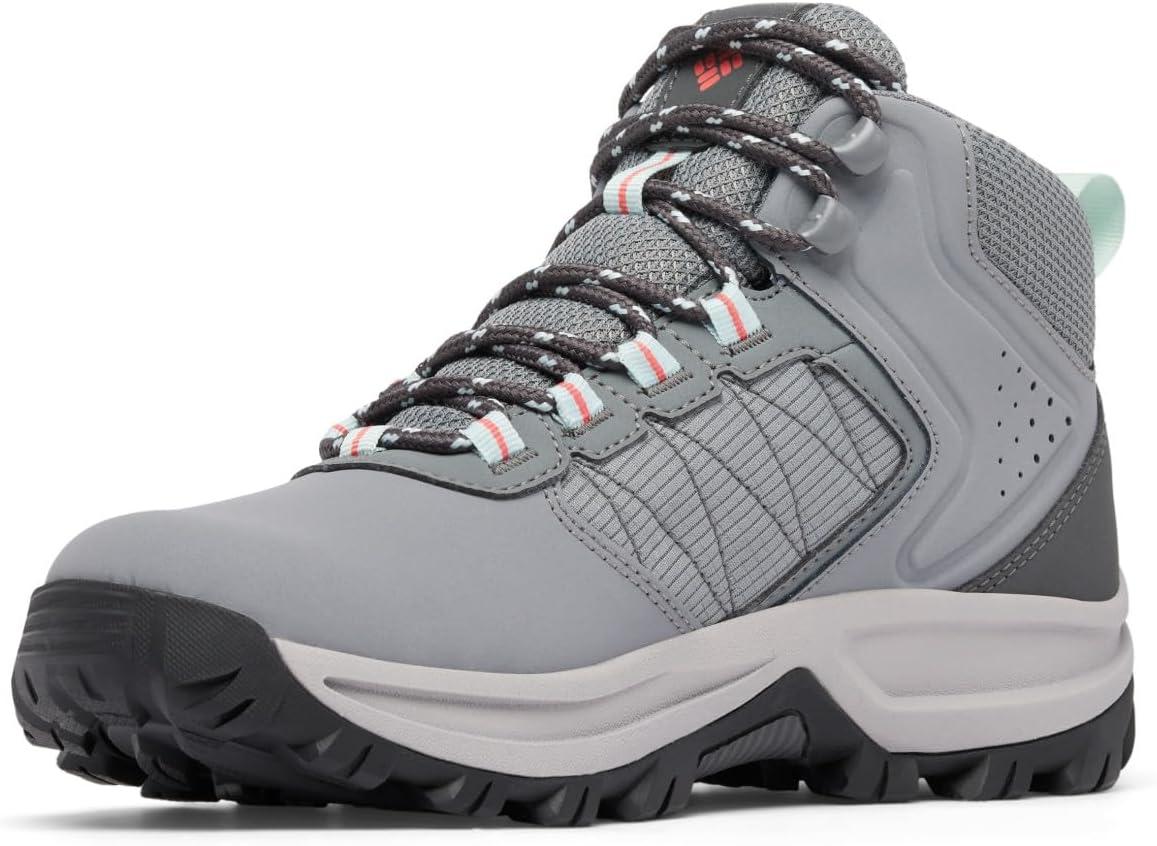 imageColumbia Womens Transverse Hike Waterproof Hiking BootsTi Grey SteelJuicy