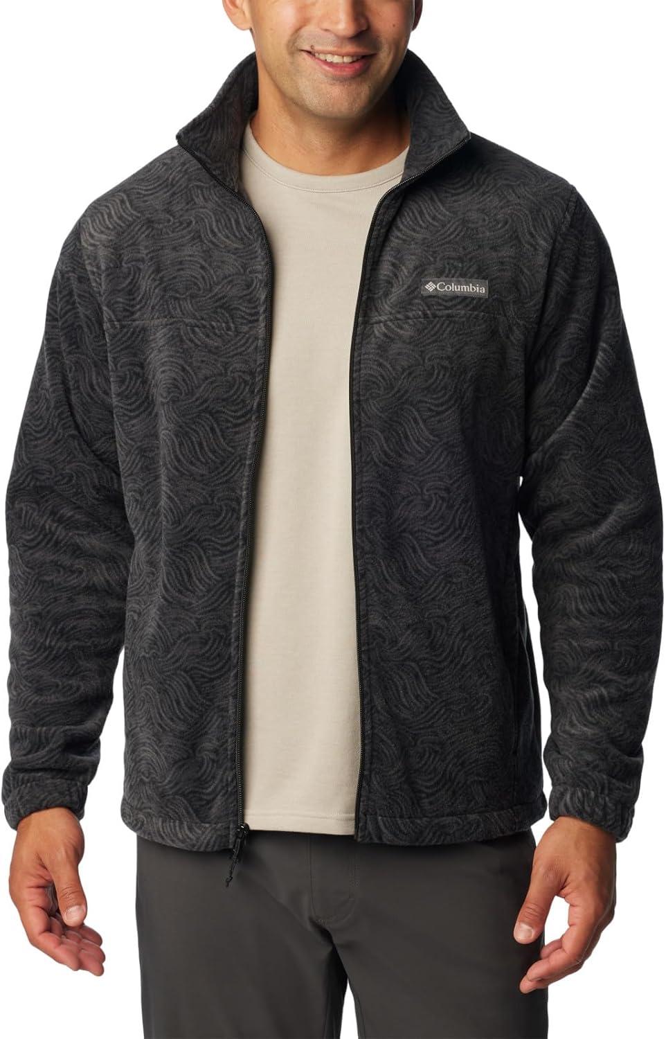 imageColumbia mens Steens Mountain Printed JacketBlack Sunwaves