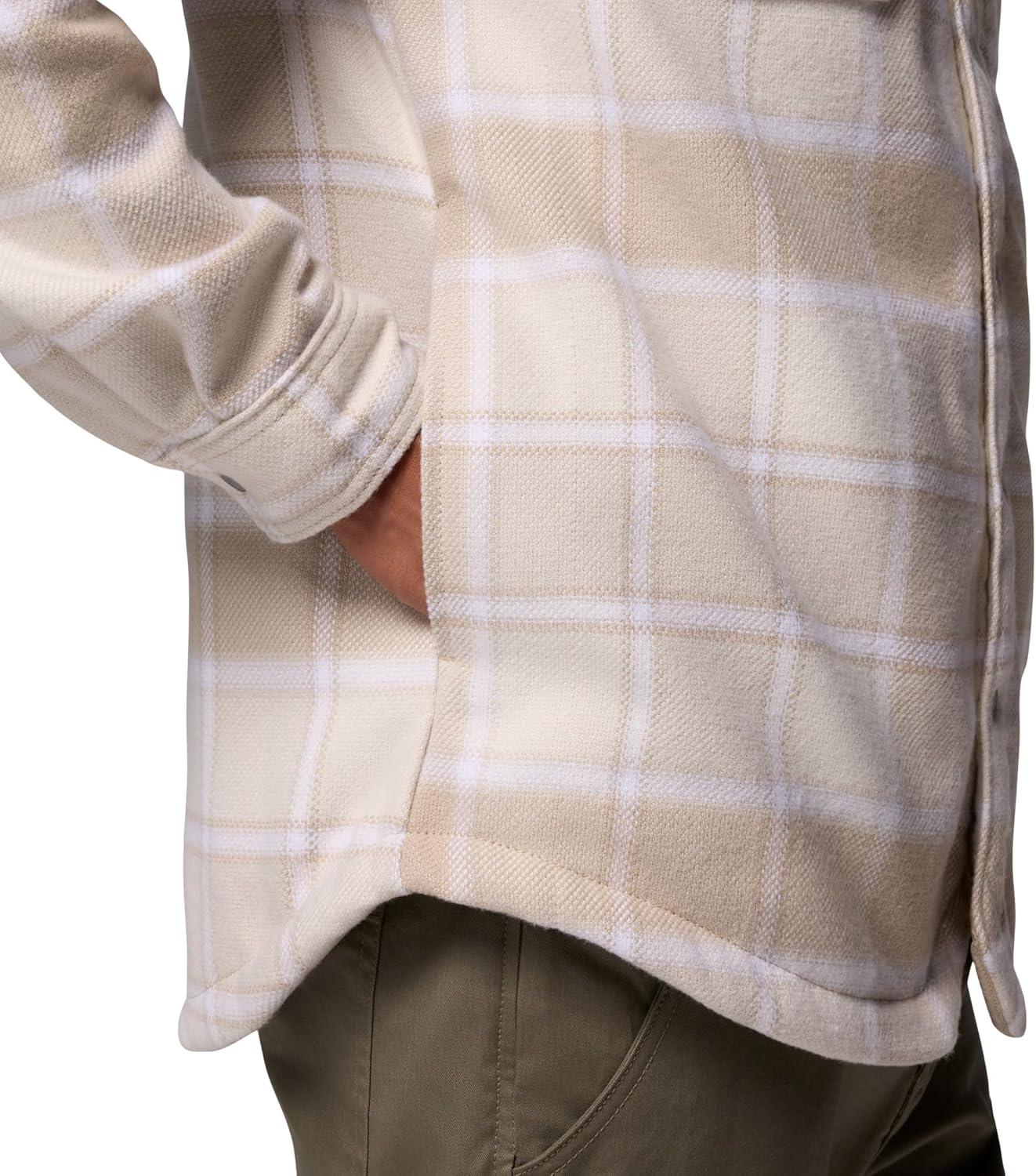 imageColumbia mens Windward II Shirt JacketAncient Fossil Trapper Windowpane