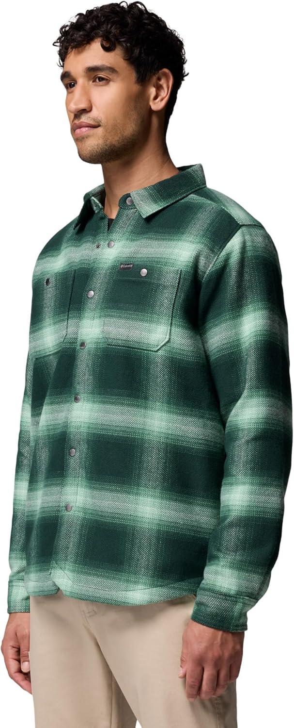 imageColumbia mens Windward II Shirt JacketRain Forest Blurred Ombre