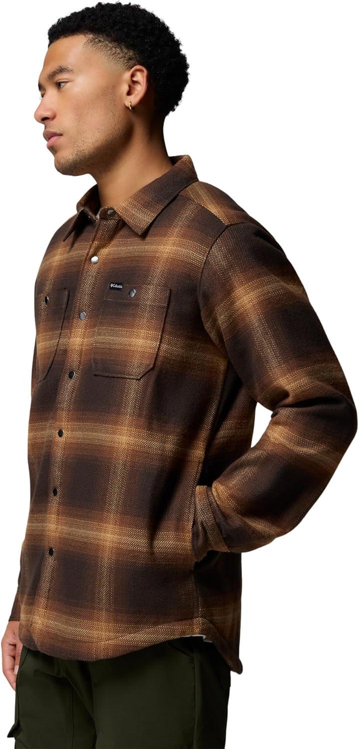imageColumbia mens Windward II Shirt JacketTobacco Blurred Ombre