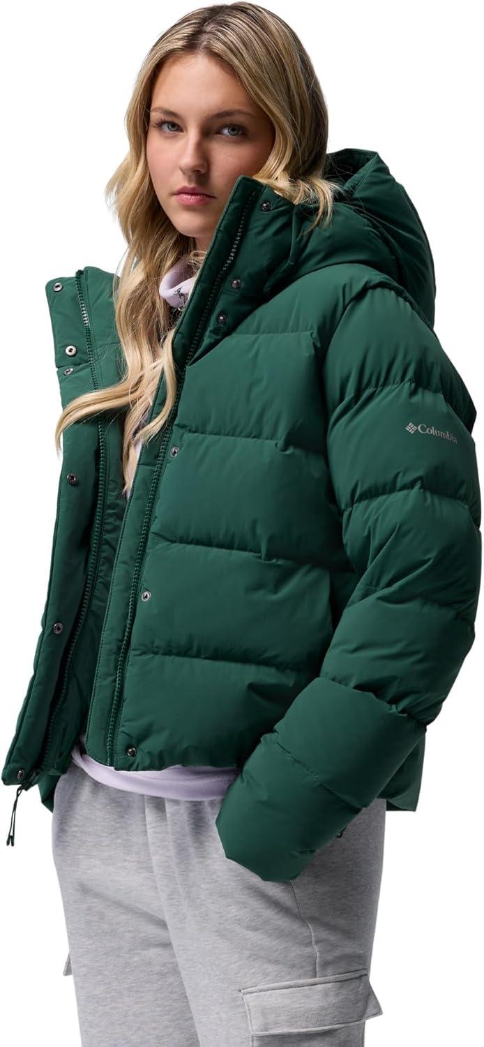 imageColumbia womens Amaze Puff Hooded JacketRain Forest
