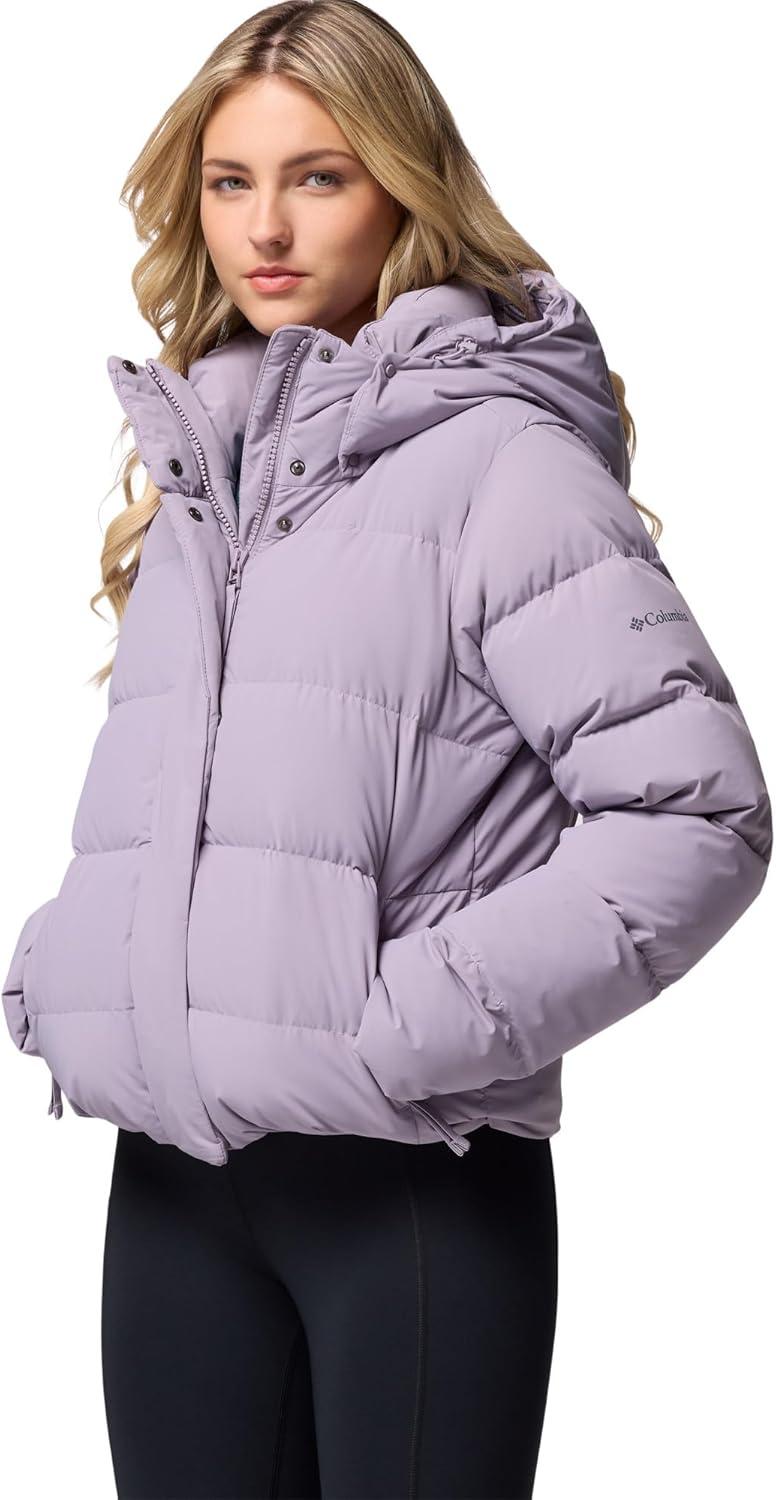imageColumbia womens Amaze Puff Hooded JacketShale Purple