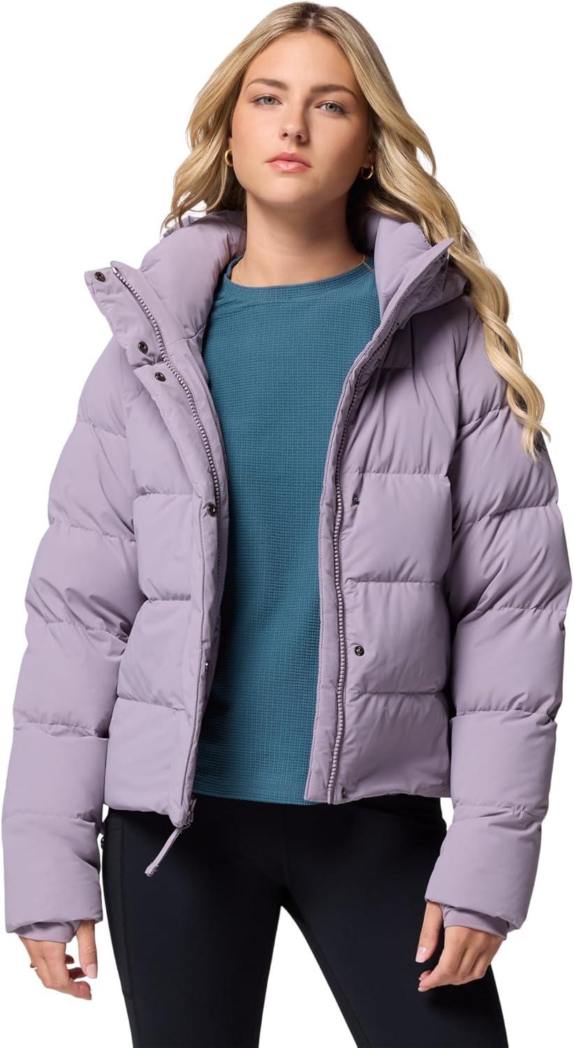 imageColumbia womens Amaze Puff Hooded JacketShale Purple