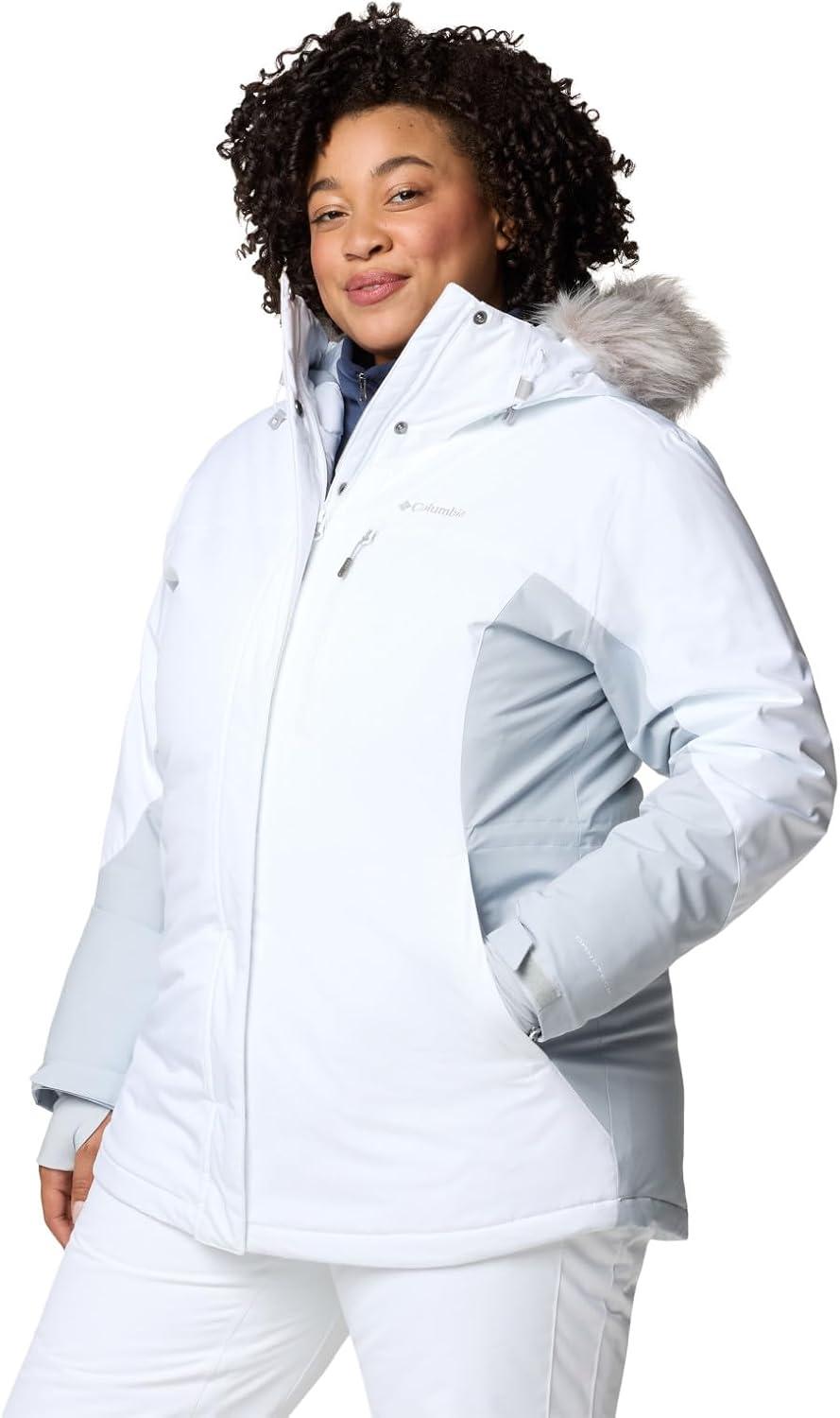 imageColumbia womens Ava Alpine II Insulated JacketWhiteCirrus Grey