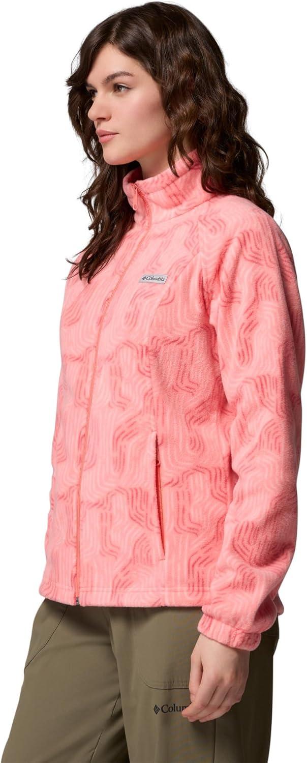 imageColumbia womens Benton Springs Printed Full ZipAlpenglow Flowfalls