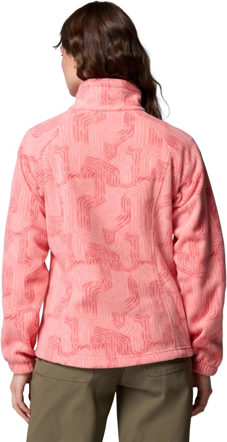 imageColumbia womens Benton Springs Printed Full ZipAlpenglow Flowfalls