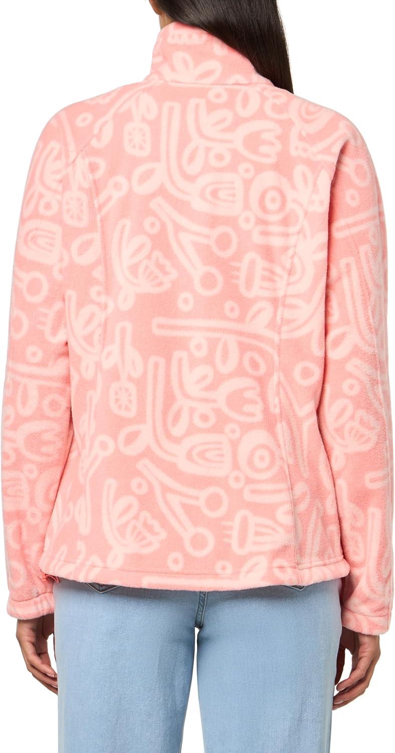 imageColumbia womens Benton Springs Printed Full ZipAlpenglow Marker Made Tonal