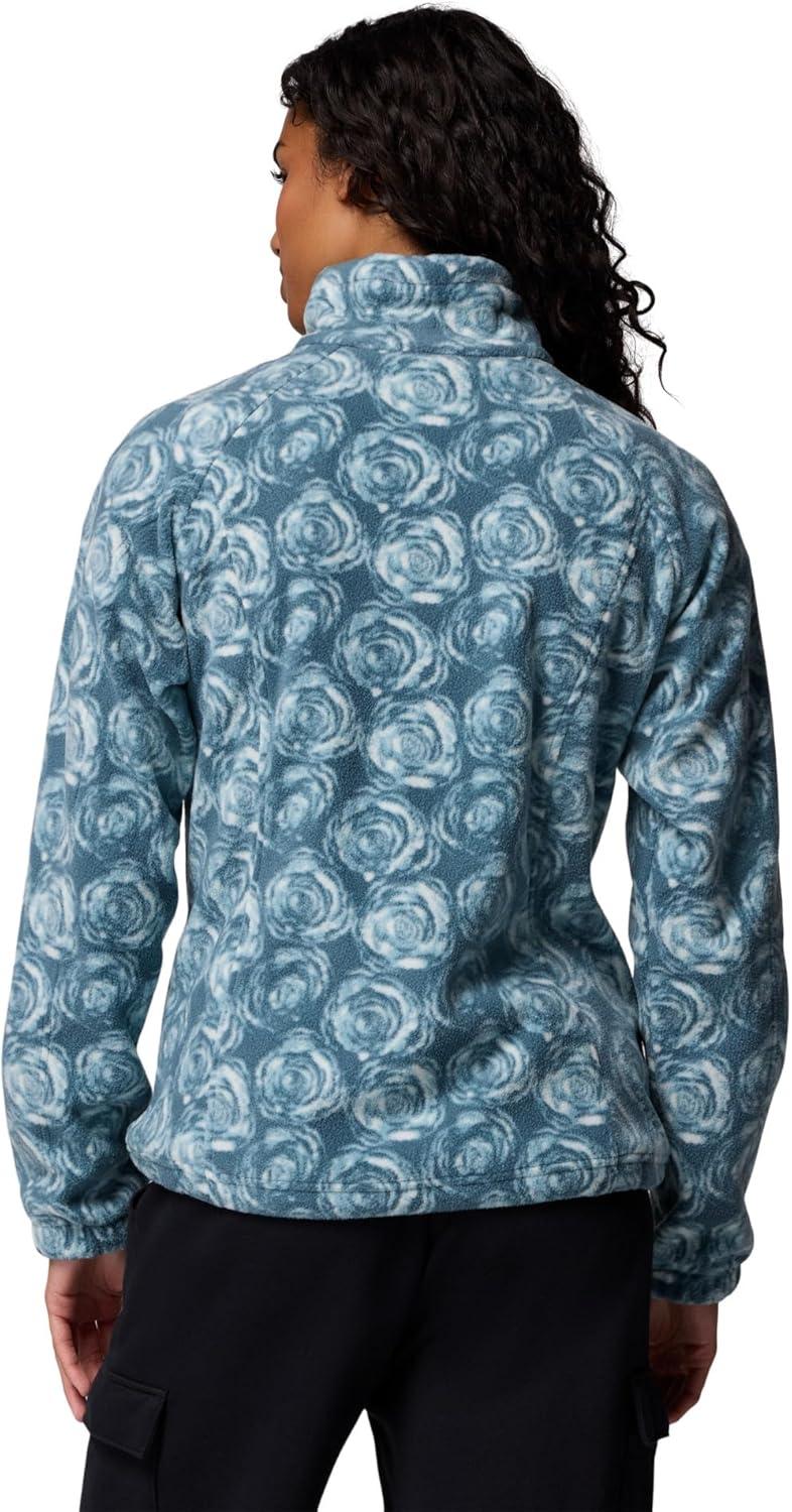 imageColumbia womens Benton Springs Printed Full ZipEverblue Rose City