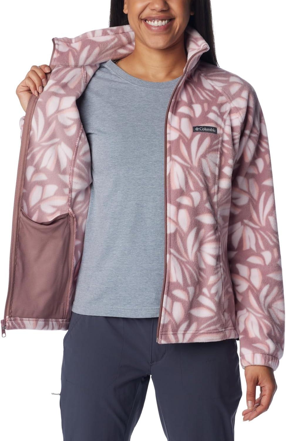 imageColumbia womens Benton Springs Printed Full ZipFig Areca