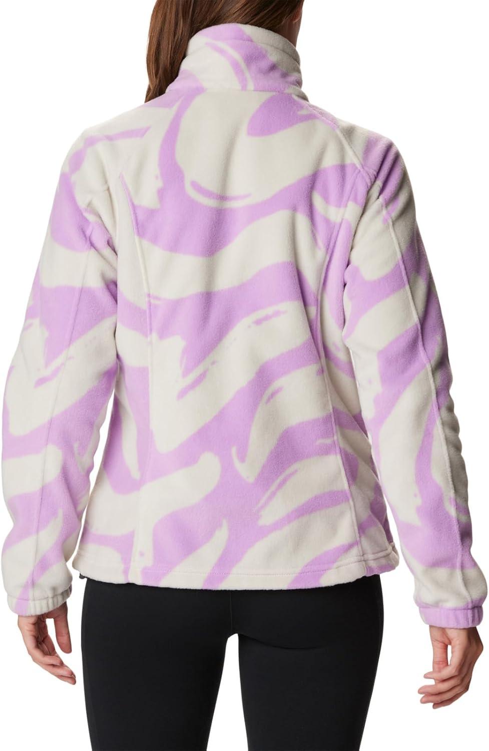 imageColumbia womens Benton Springs Printed Full ZipGumdrop Snowdrifts Tonal