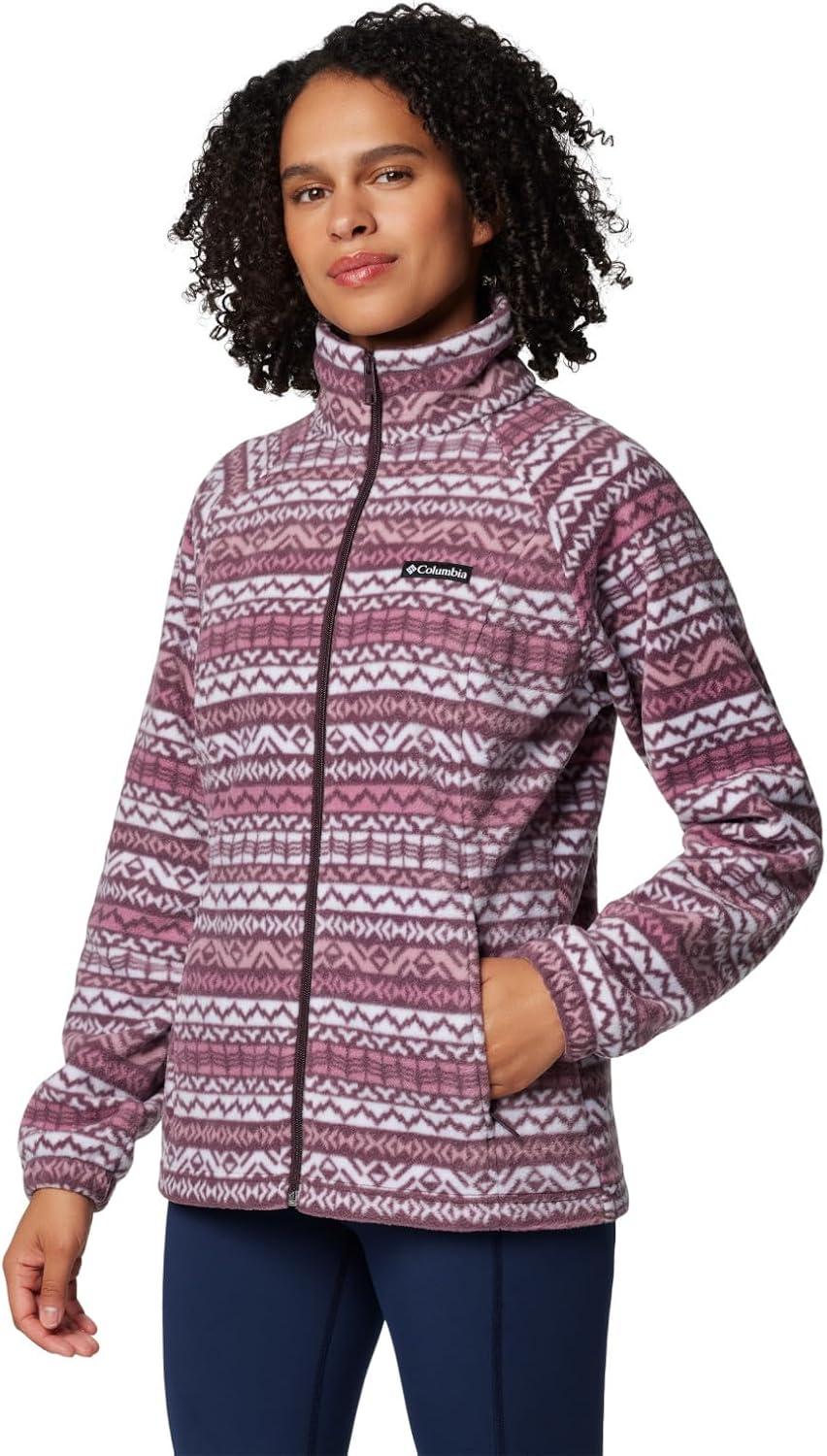 imageColumbia womens Benton Springs Printed Full ZipMoonvista Madras