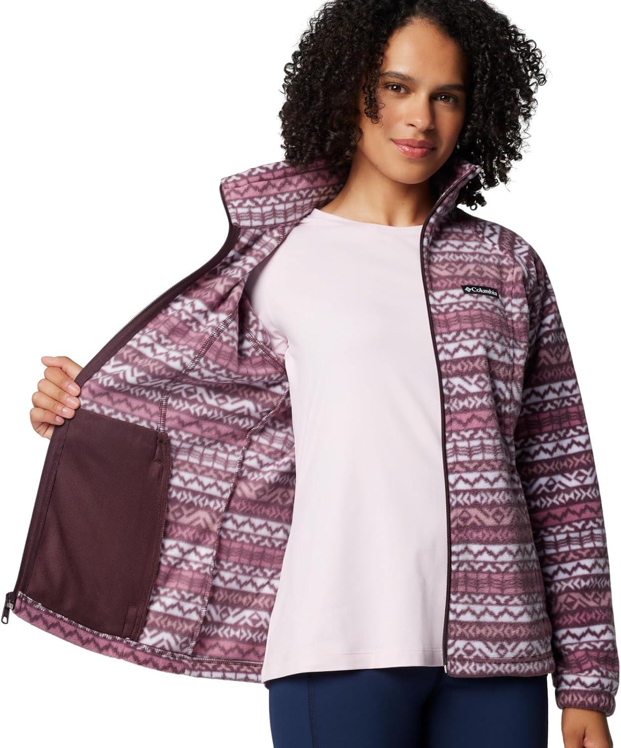 imageColumbia womens Benton Springs Printed Full ZipMoonvista Madras