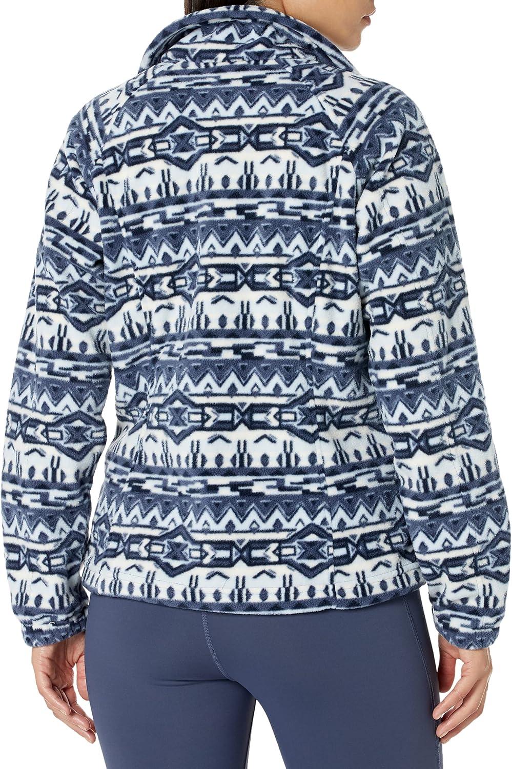 imageColumbia womens Benton Springs Printed Full ZipNocturnal 80s Stripe