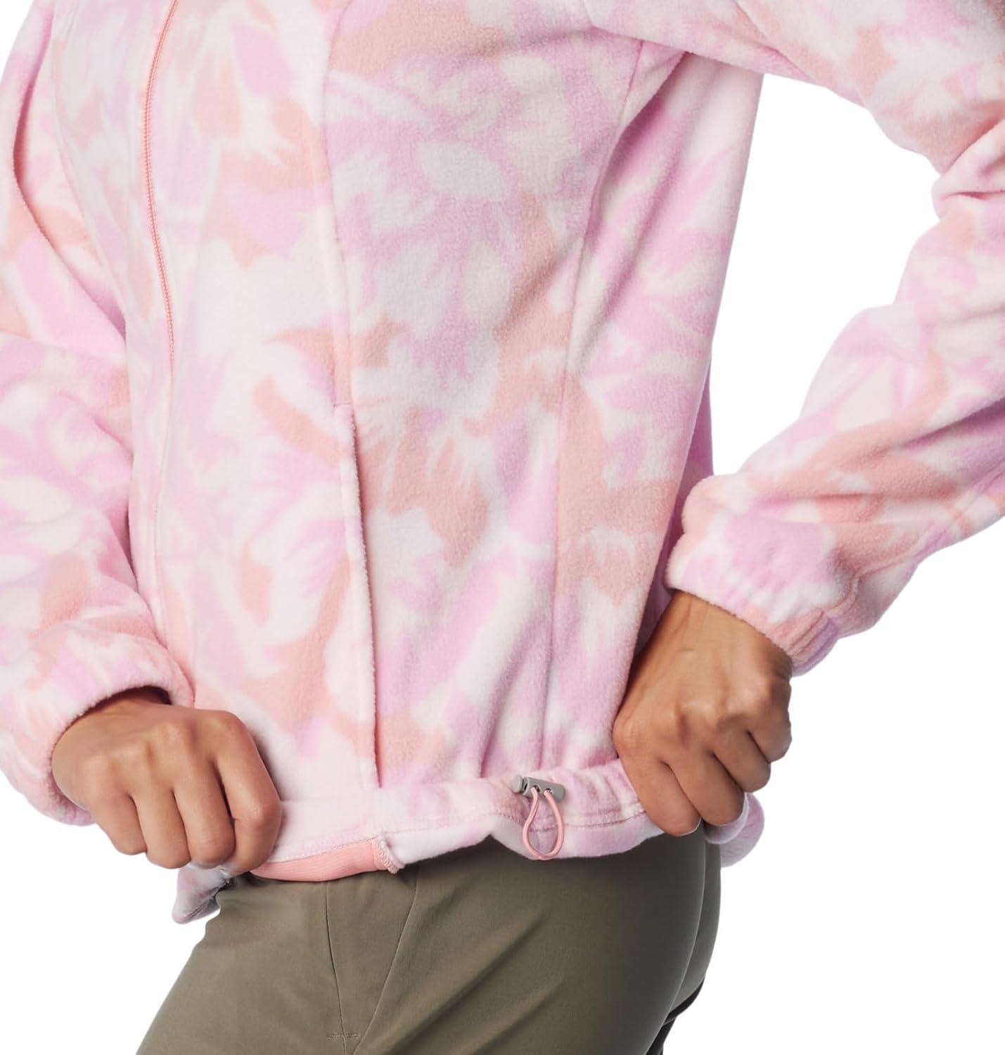 imageColumbia womens Benton Springs Printed Full ZipSalmon Rose Peonies