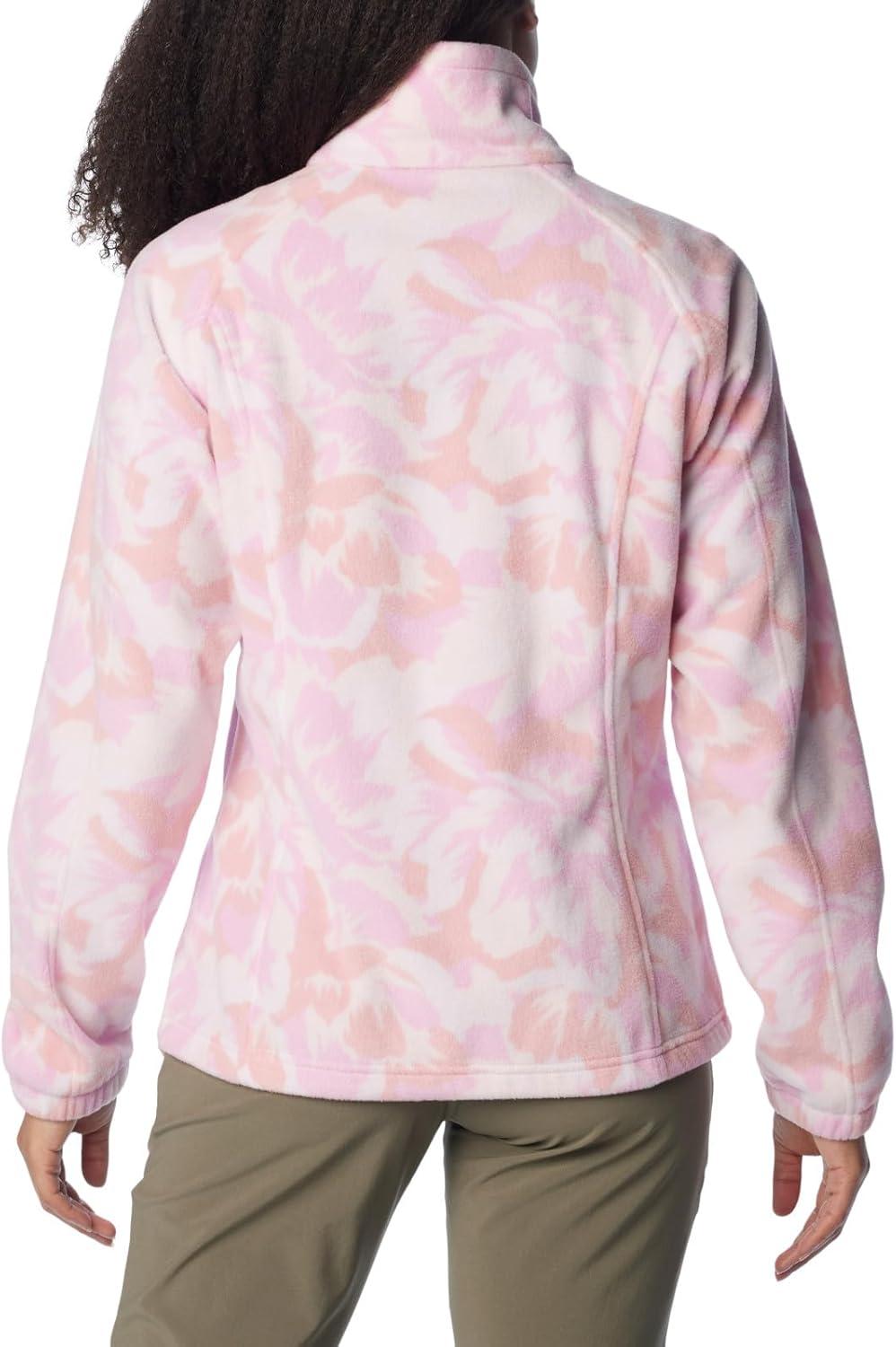 imageColumbia womens Benton Springs Printed Full ZipSalmon Rose Peonies