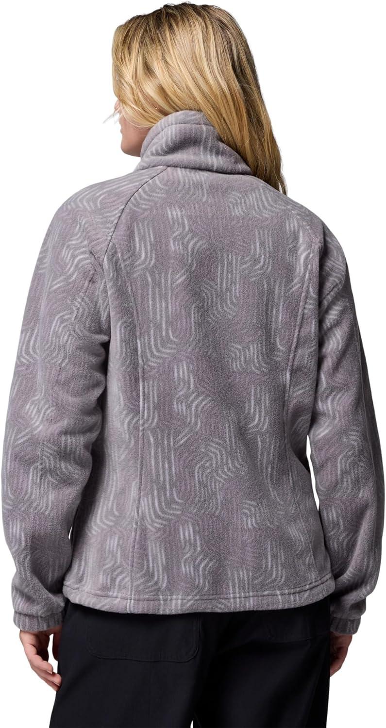 imageColumbia womens Benton Springs Printed Full ZipShale Purple Flowfalls
